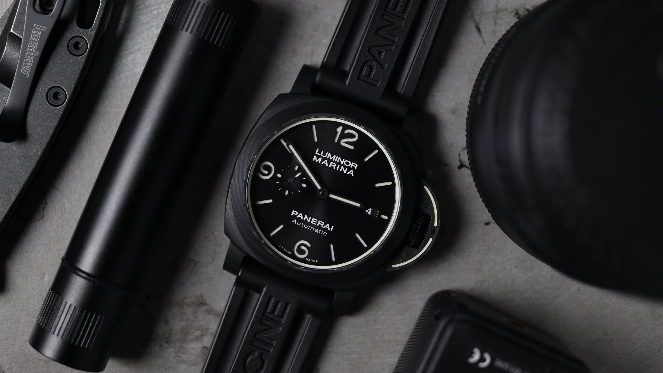 The Panerai Luminor 1950 44 3 Days Carbotech "Tron" Honest Review