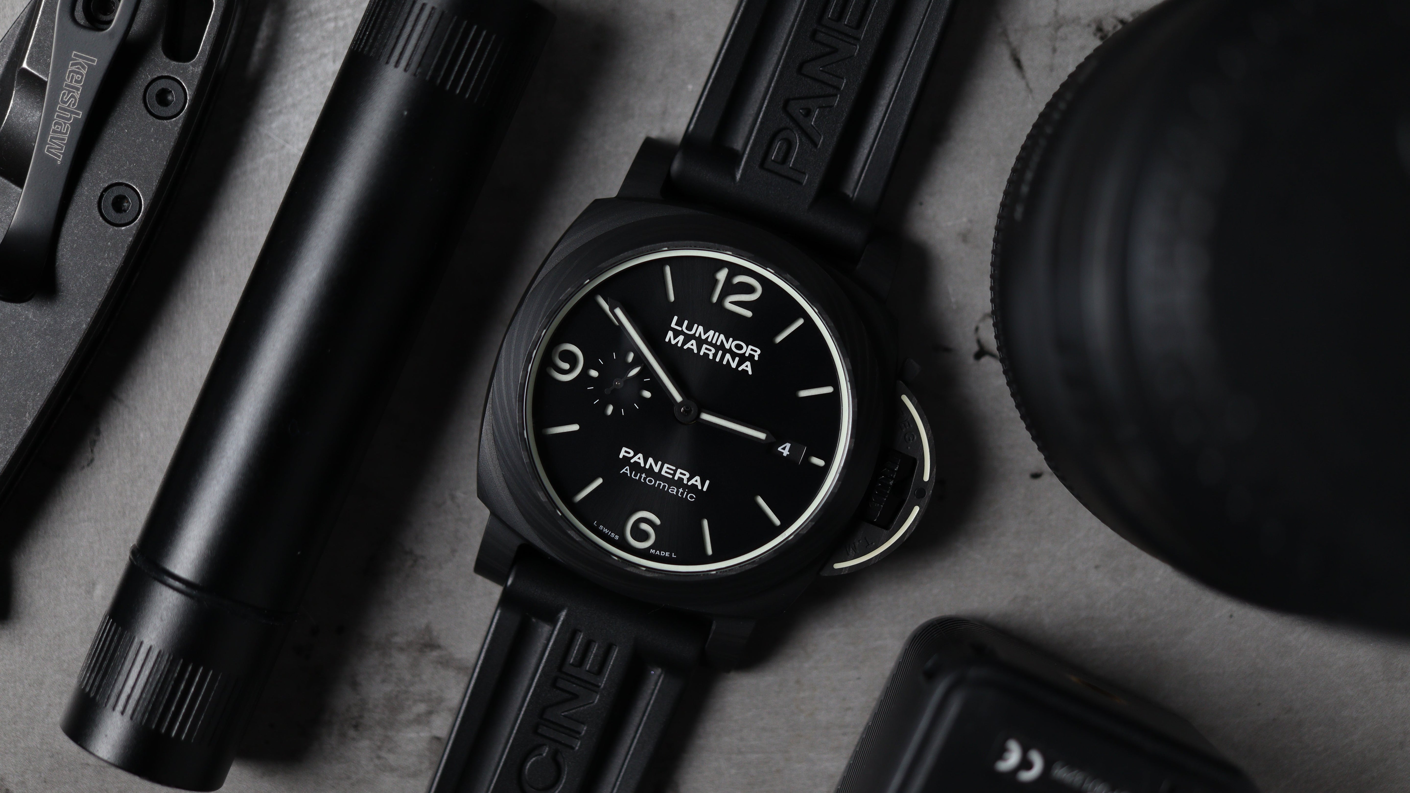The Panerai Luminor 1950 44 3 Days Carbotech "Tron" Honest Review