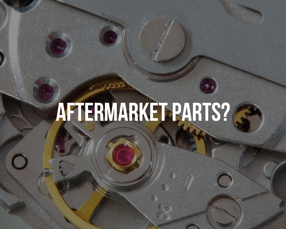 How Aftermarket Parts Reduce a Watch's Value