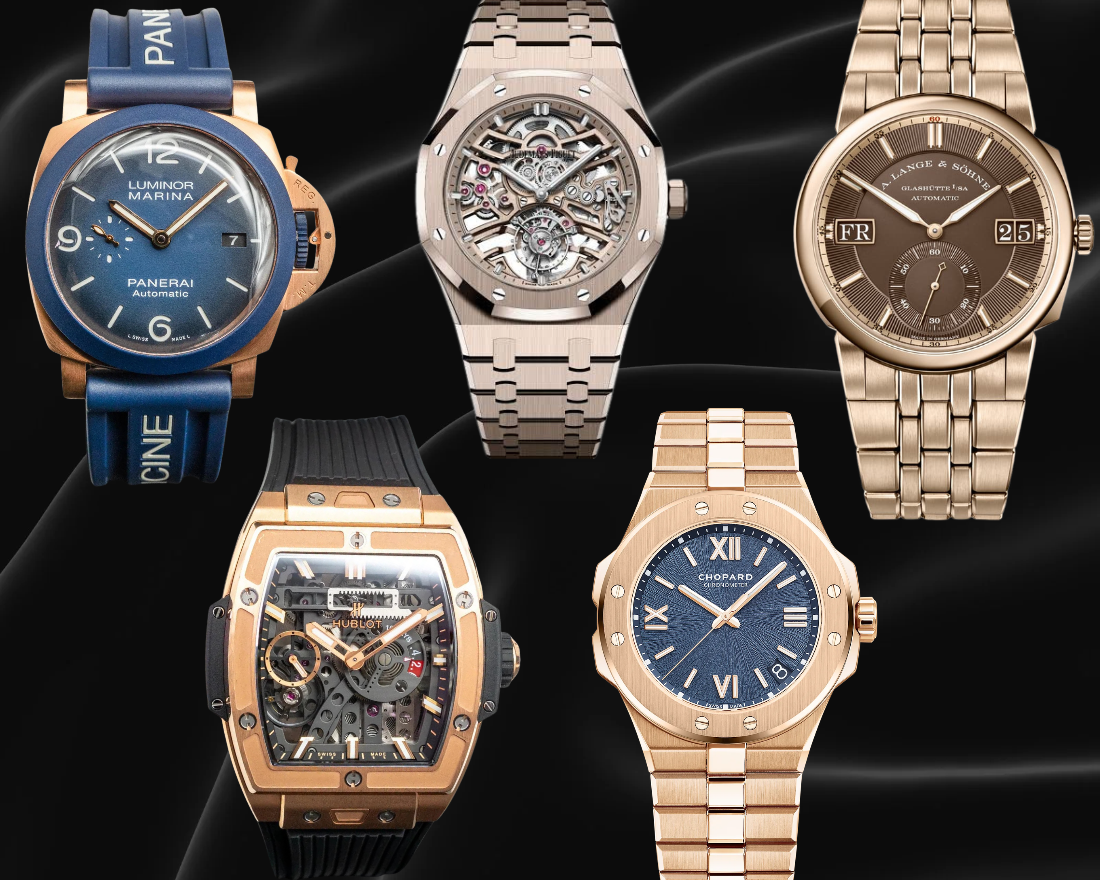 Proprietary Gold Alloys, Part Two: Audemars Piguet, Panerai, IWC, Hublot, A. Lange and Söhne, and Chopard