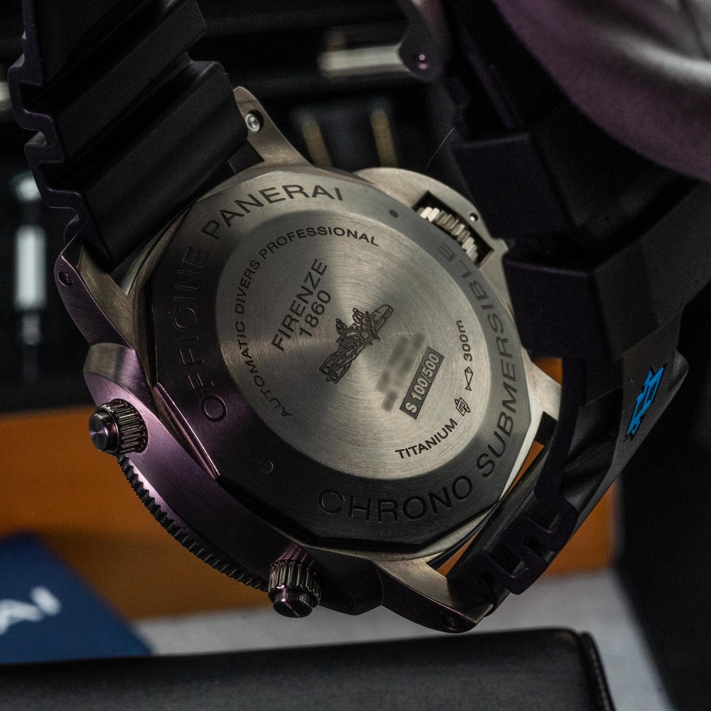 Panerai Luminor Submersible PAM00614 47mm Titanium Chrono Flyback 2016