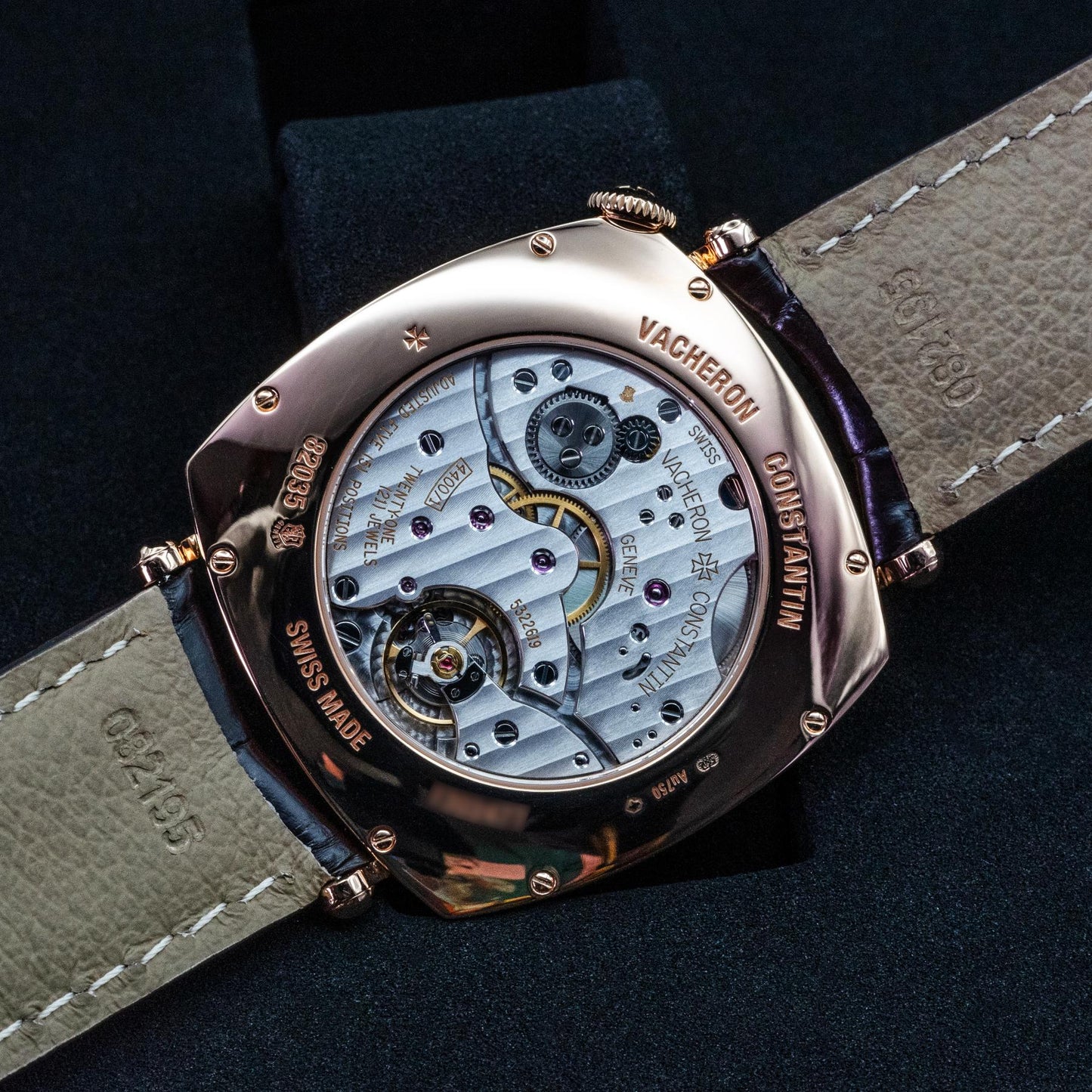 Vacheron Constantin Historiques American 1921 82035 Rose Gold Box Papers 2015