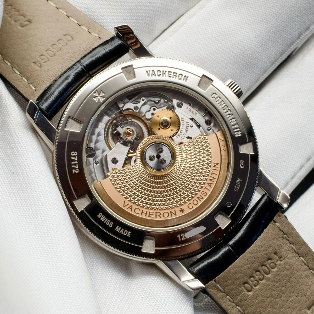 Vacheron Constantin Traditionnelle 87172/000G 38mm White Gold Box Papers 2013