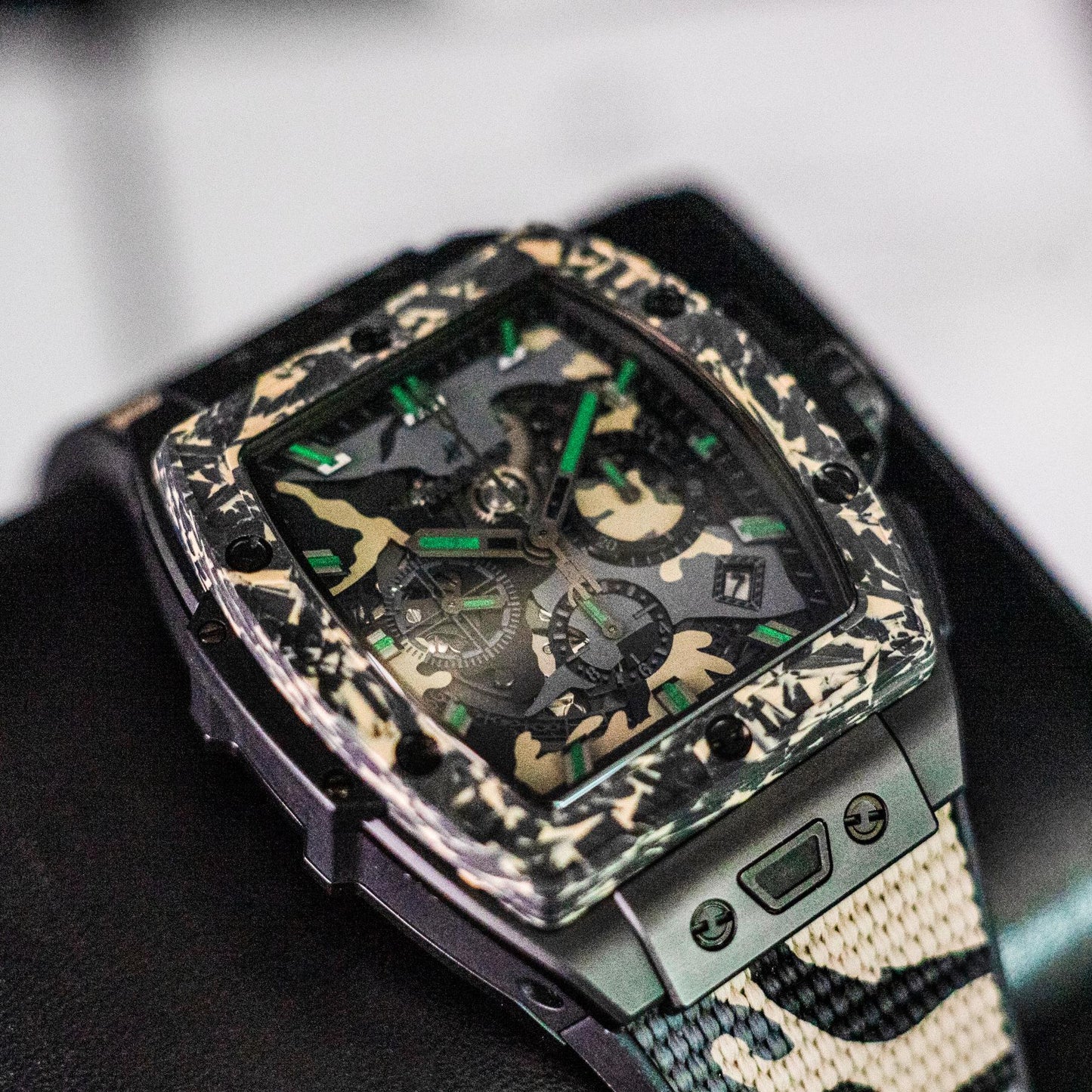 Hublot Spirit Of Big Bang 642.CI.0191.RX.ECU23 Ceramic Carbon Beige Camo 42mm