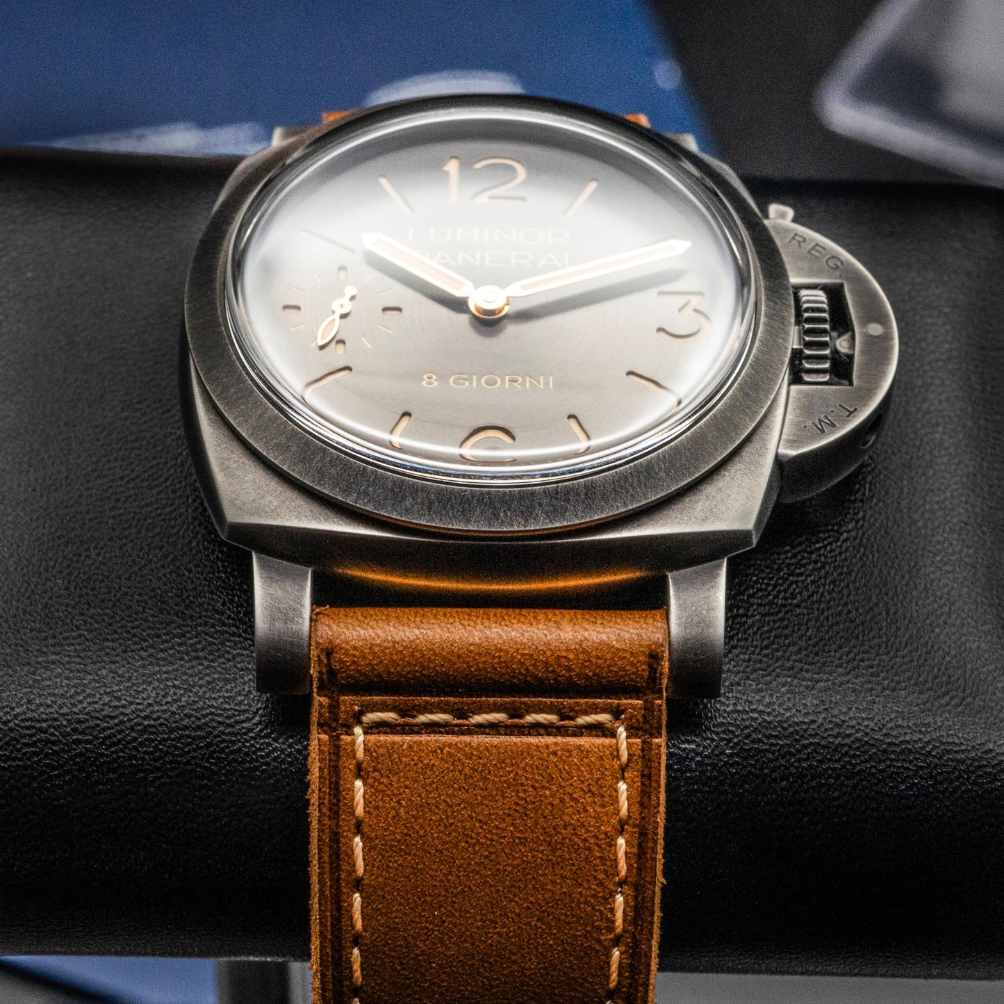 Panerai Luminor 8 Giorni PAM01733 44mm Brunito Anthracite Dial Box Papers 2026