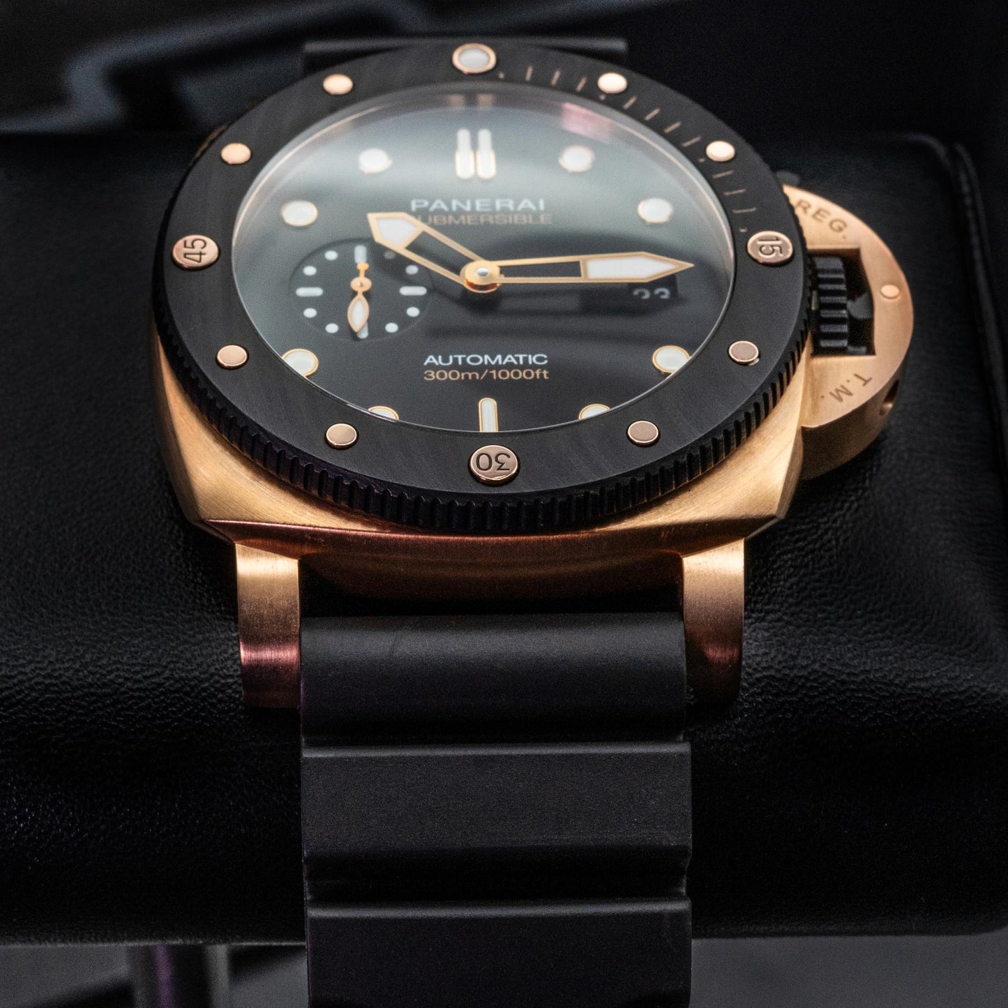 Panerai Submersible Goldtech OroCarbo PAM01070 44mm Gold Box Papers 2022