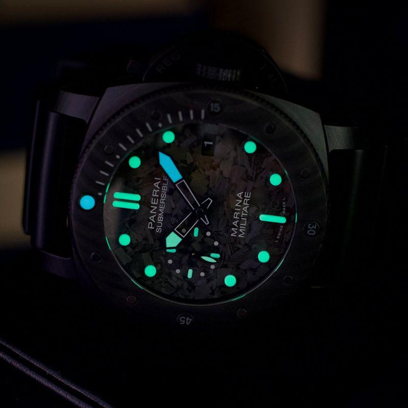 Panerai PAM02979 Submersible Marina Militare Carbotech 47mm 2024 Full Set
