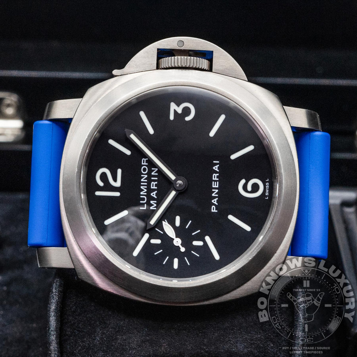Panerai Luminor Marina Titanio PAM00177 44mm Titanium Black Dial Box Papers 2004