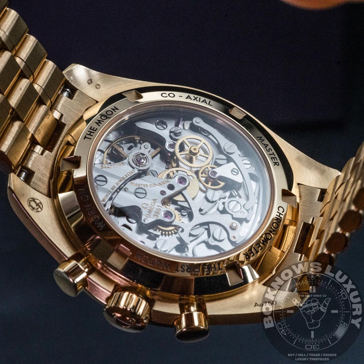Omega Speedmaster Moonwatch 310.60.42.50.99.002 42mm 18K Gold Box Papers 2023