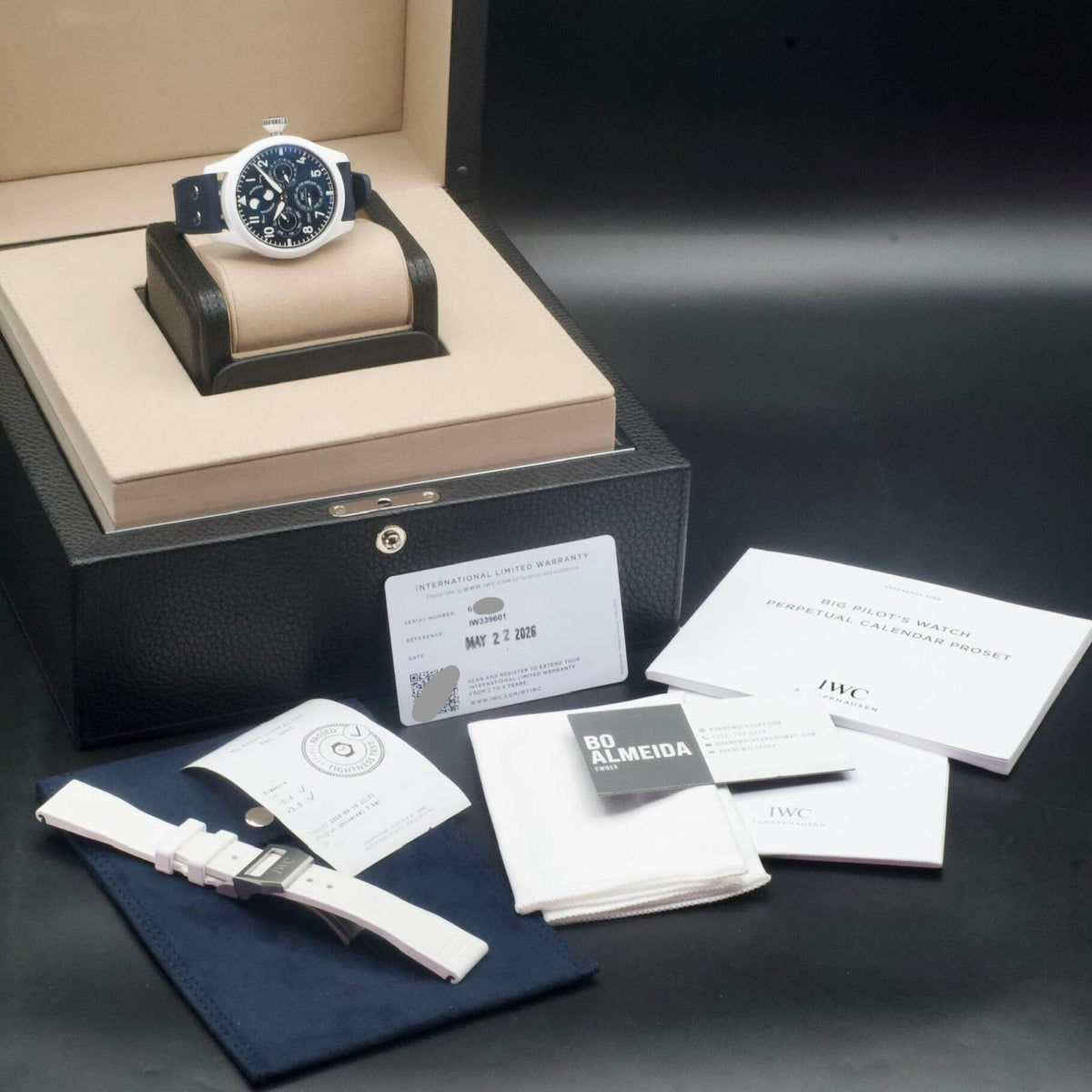 IWC Big Pilot Perpetual Calendar ProSet Le Petit Prince IW339601 Ceramic 43mm