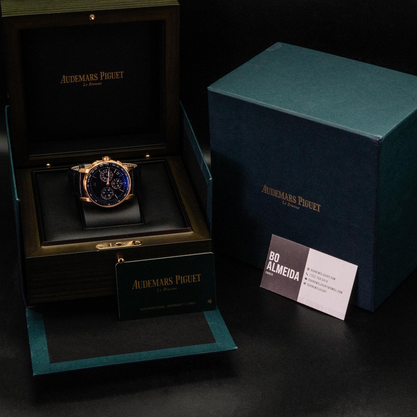Audemars Piguet Code 11.59 26393OR Chronograph 41mm Rose Gold Blue Dial 2020