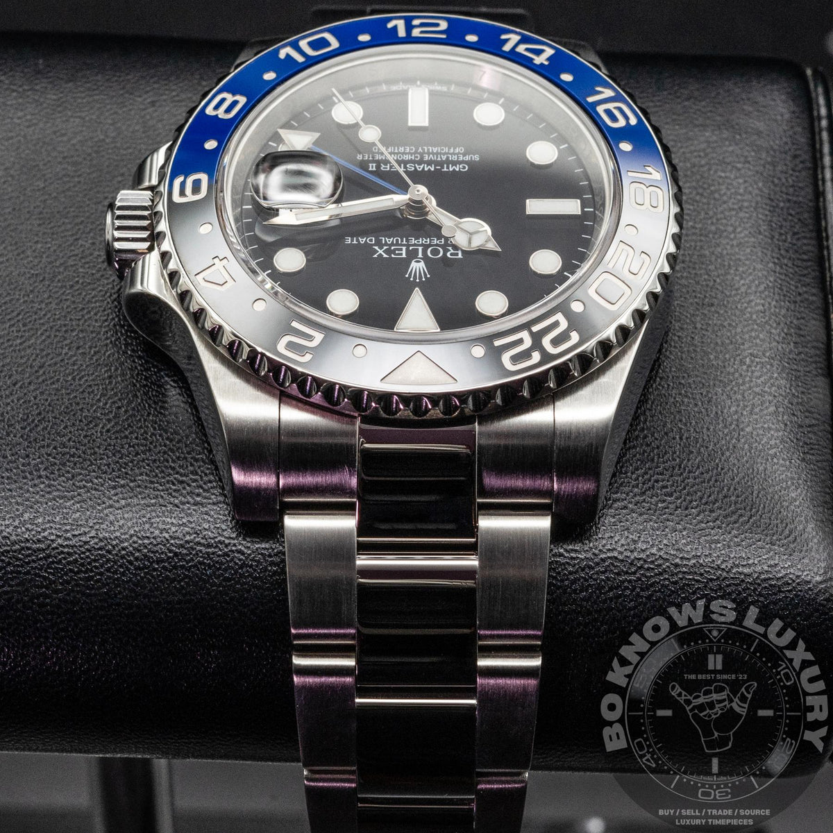 Rolex GMT-Master II Batman 116710BLNR 40mm Steel Black Dial Oyster Watch Only