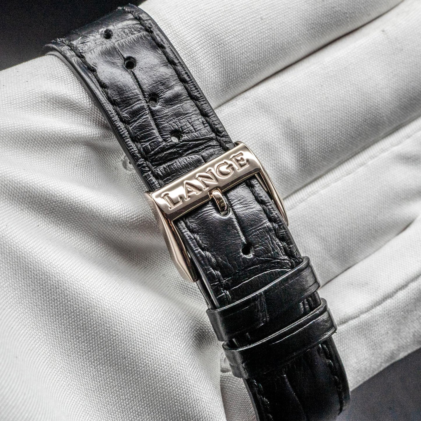 A. Lange Sohne 1815 235.049 38mm White Gold Silver Dial Ltd 25 Box Papers 2019