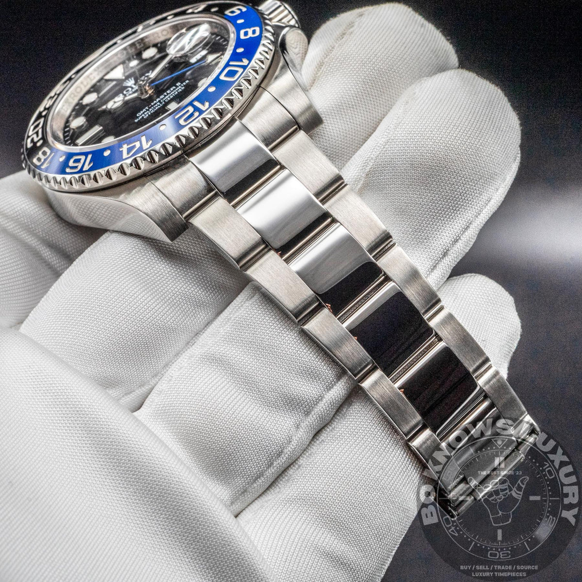 Rolex GMT-Master II Batman 116710BLNR 40mm Steel Black Dial Oyster Watch Only