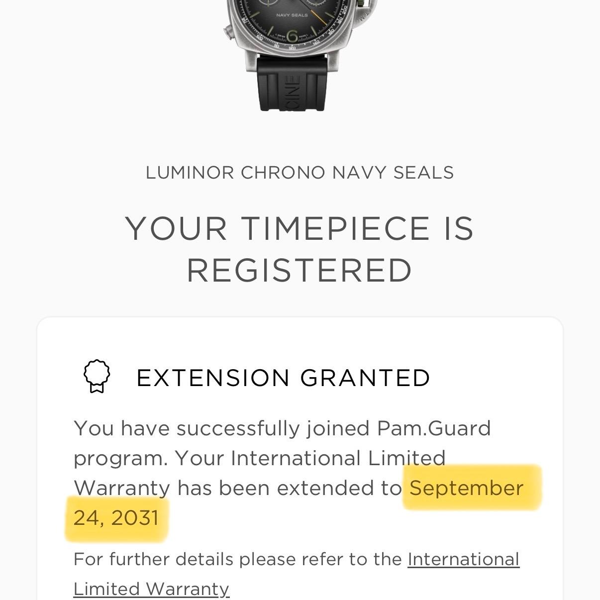 Panerai Luminor Chrono Navy SEALs PAM01409 44mm Steel Grey Dial 2023