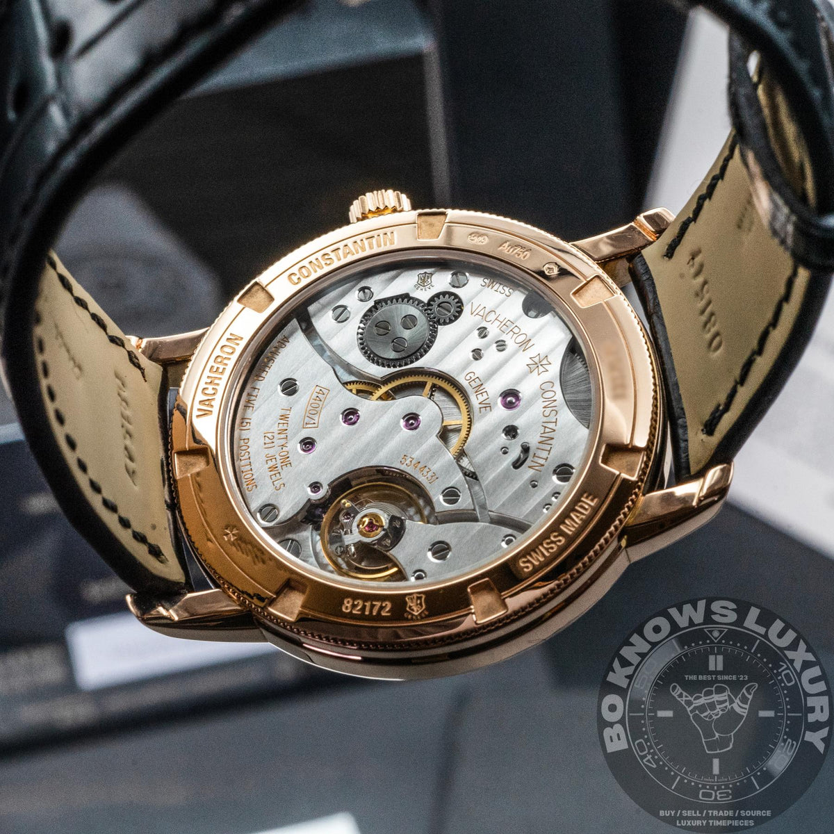 Vacheron Constantin Traditionnelle 82172/000R-9382 Rose Gold Box Papers 2018
