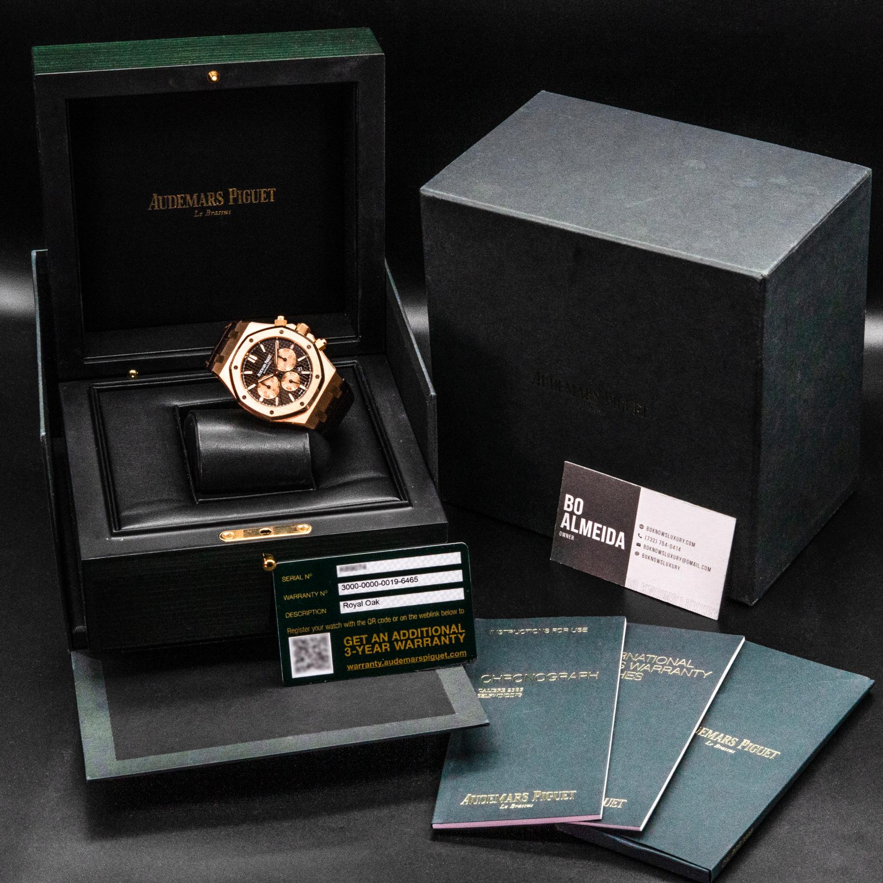 Audemars Piguet – Bo Knows Luxury