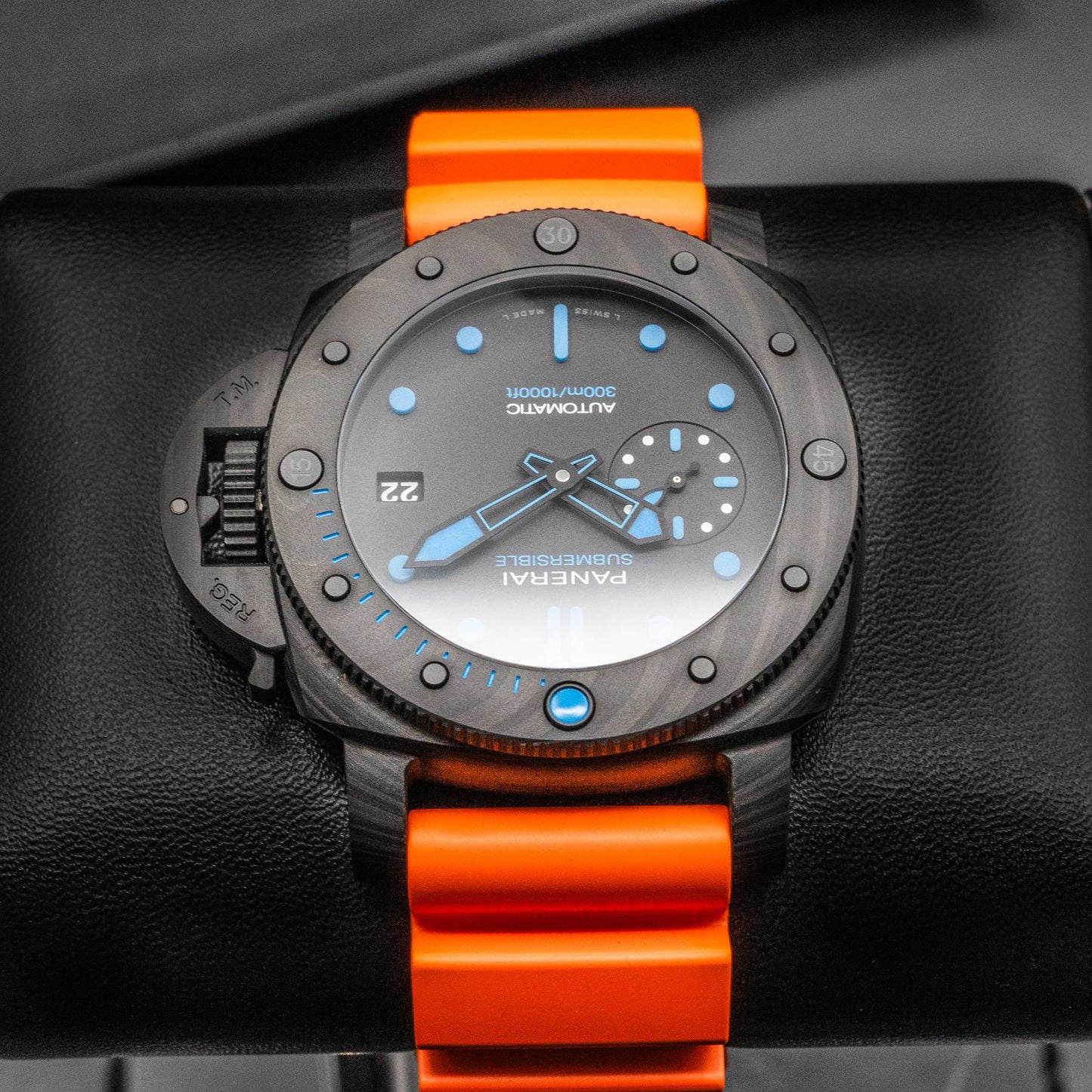Panerai Submersible PAM00960 42mm Carbotech Black Dial Box Papers 2020
