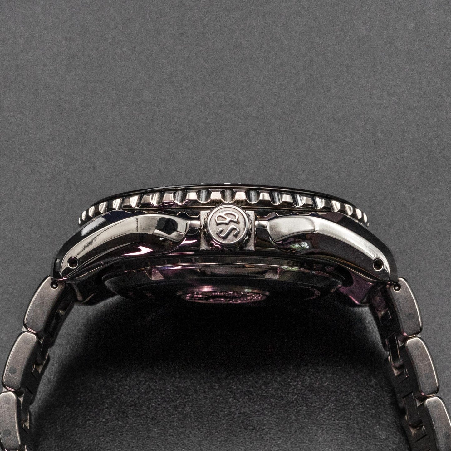 Grand Seiko Sport SBGA231 44.2mm Titanium Black Dial Spring Drive Box Papers 2021