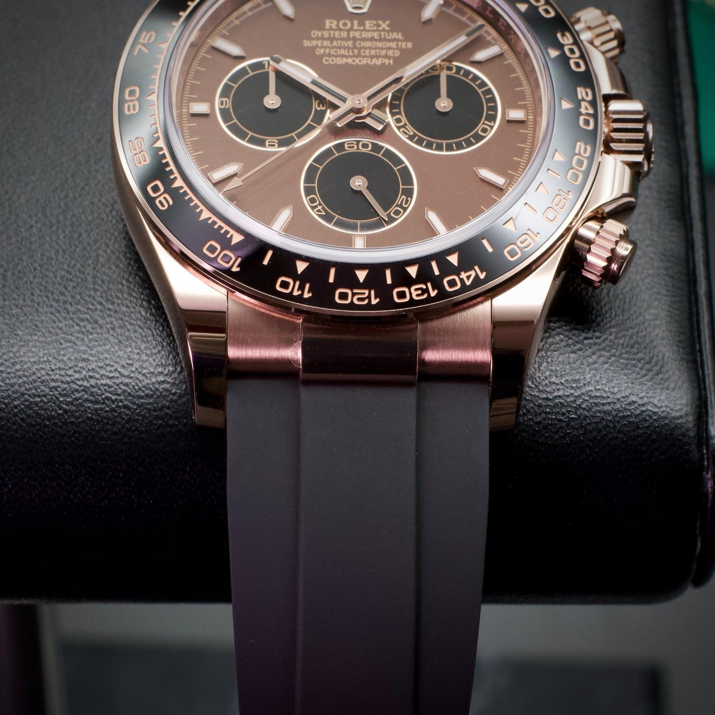 Rolex Daytona 126515LN-0009 Everose Gold Chocolate Dial Oysterflex 2025