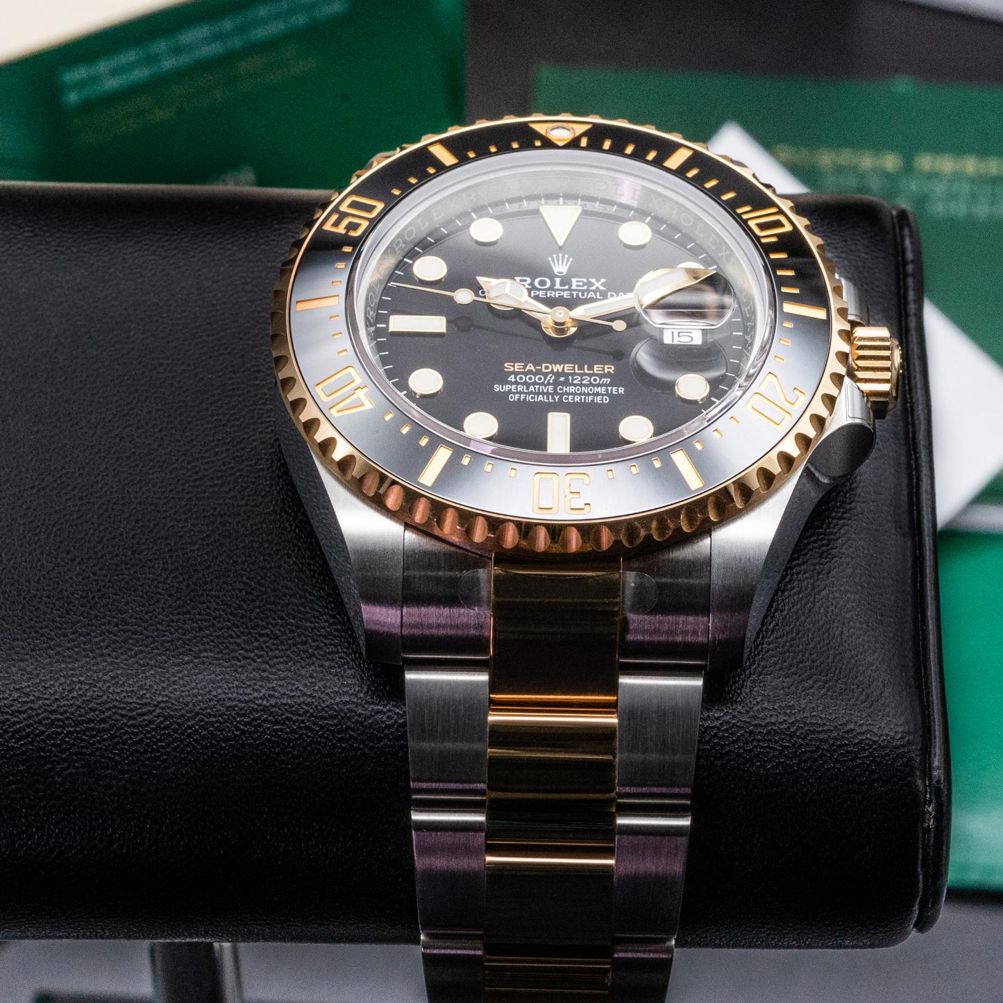Rolex Sea-Dweller 126603 43mm Two-Tone Yellow Gold Black Dial Box Papers 2022