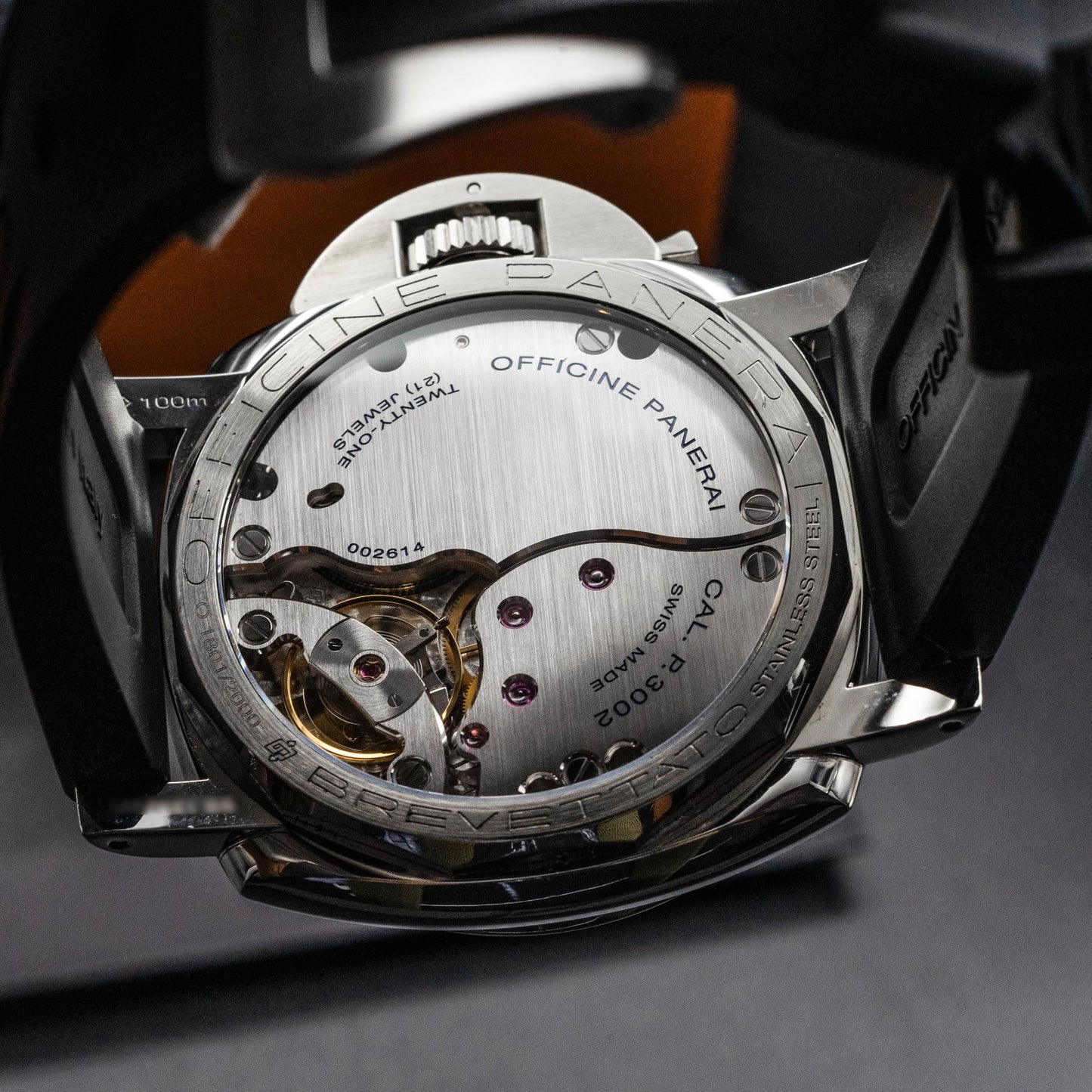 Panerai Luminor 1950 PAM00423 47mm Steel Black Dial Box Papers 2013