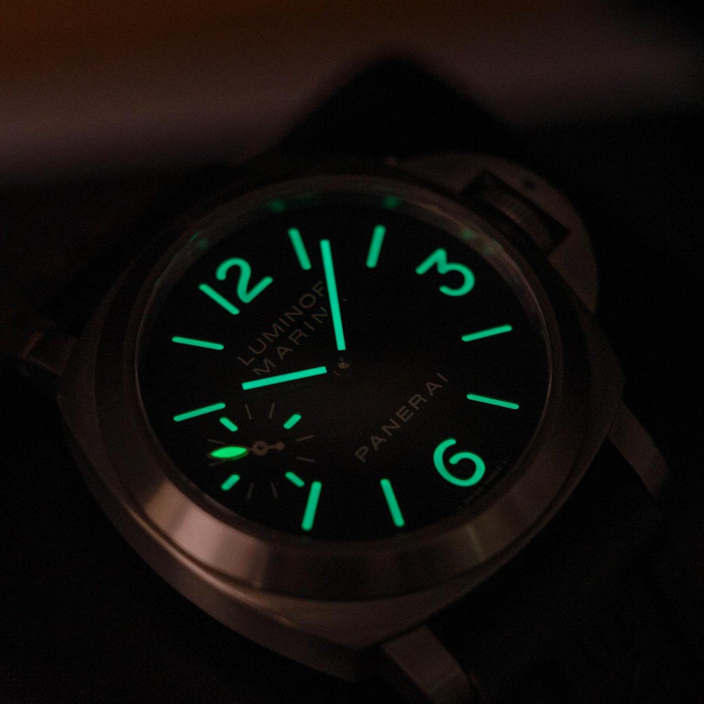 Panerai Luminor Marina PAM00177 44mm Titanium Black Dial Box Papers 2006