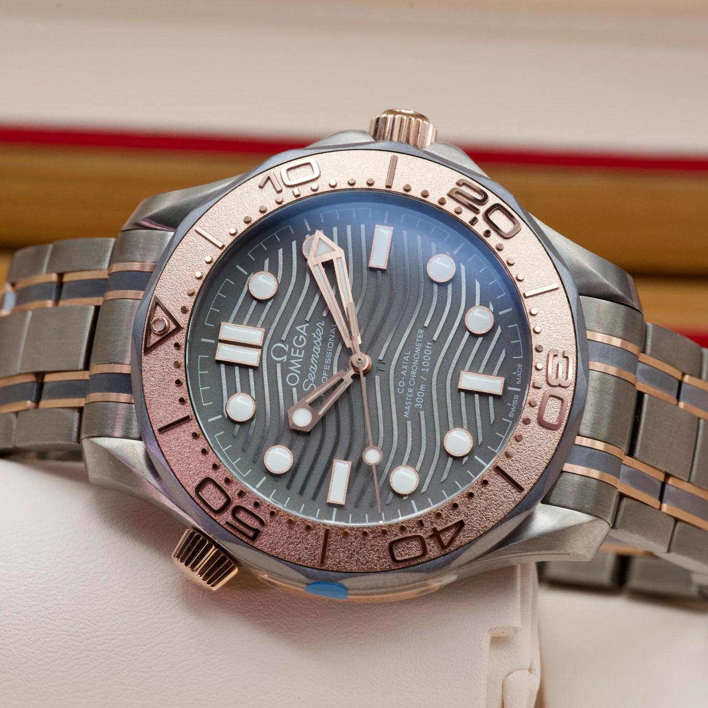 Omega Seamaster Diver 300M 25th Anniversary Limited Edition 42mm Titanium Box Papers