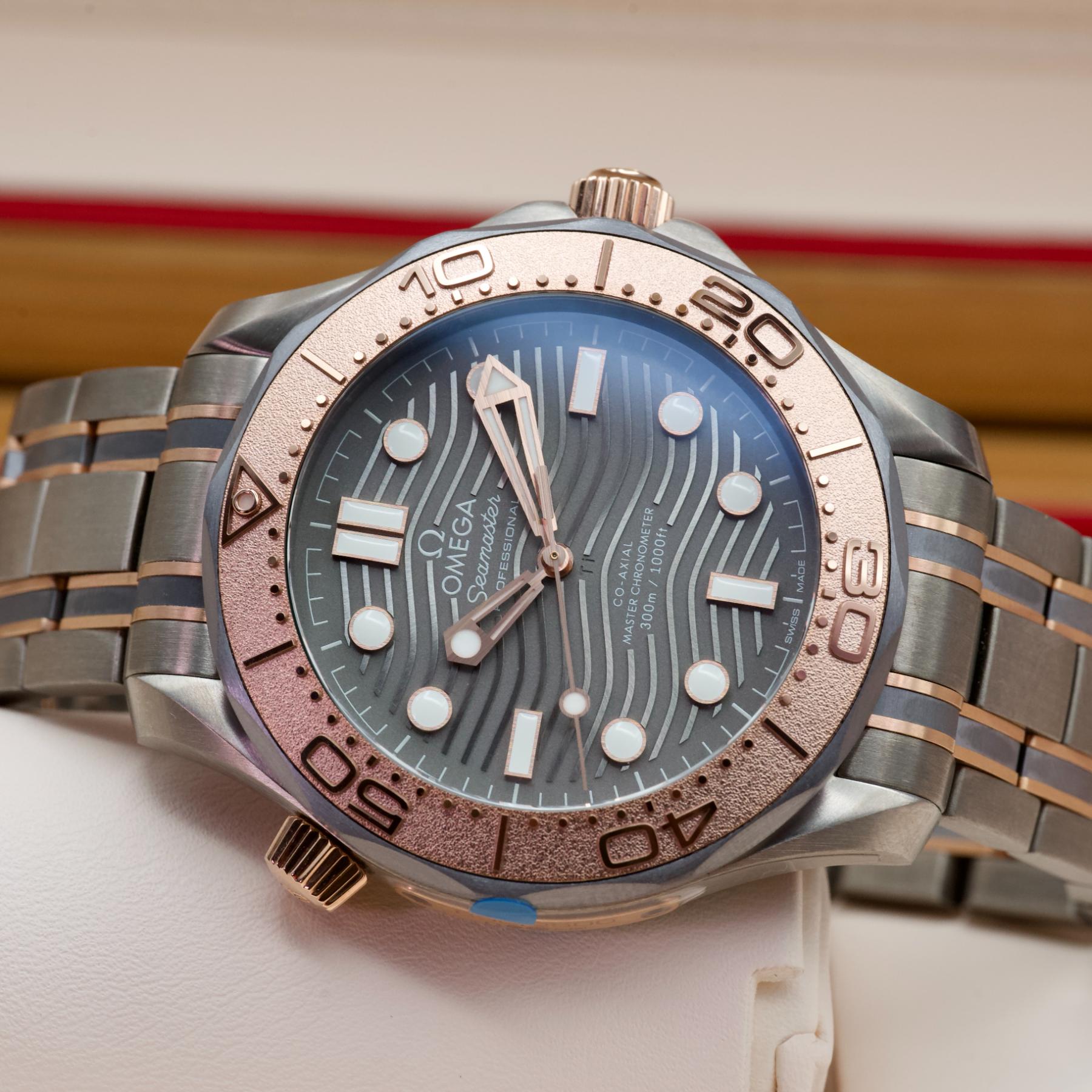 Omega Seamaster Diver 300M 25th Anniversary Limited Edition 42mm Titanium Box Papers