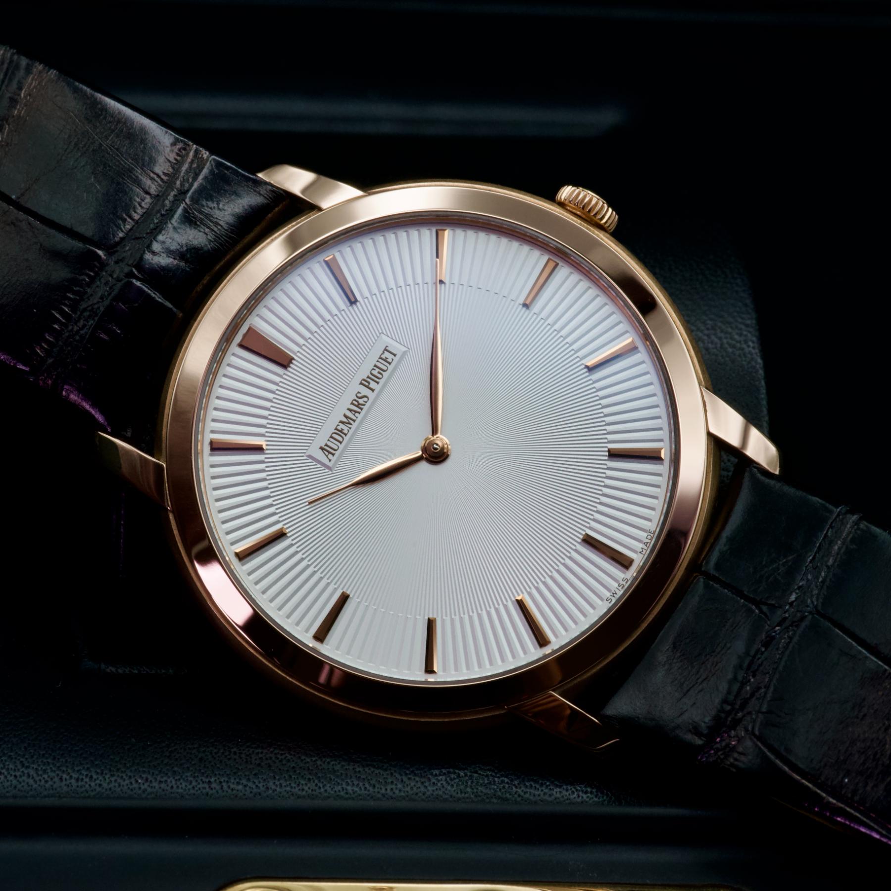 Audemars Piguet Jules Audemars 15180OR Extra-Thin 41mm Rose Gold Papers