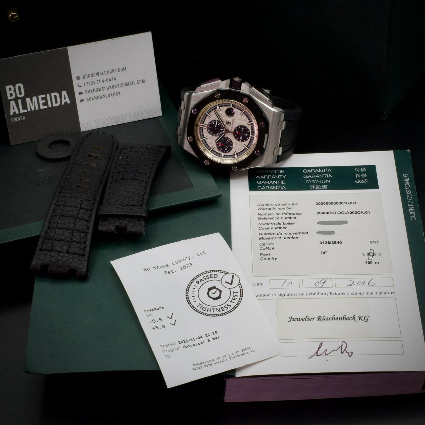 Audemars Piguet Royal Oak Offshore 26400SO Panda Dial 44mm 2016 Full Set