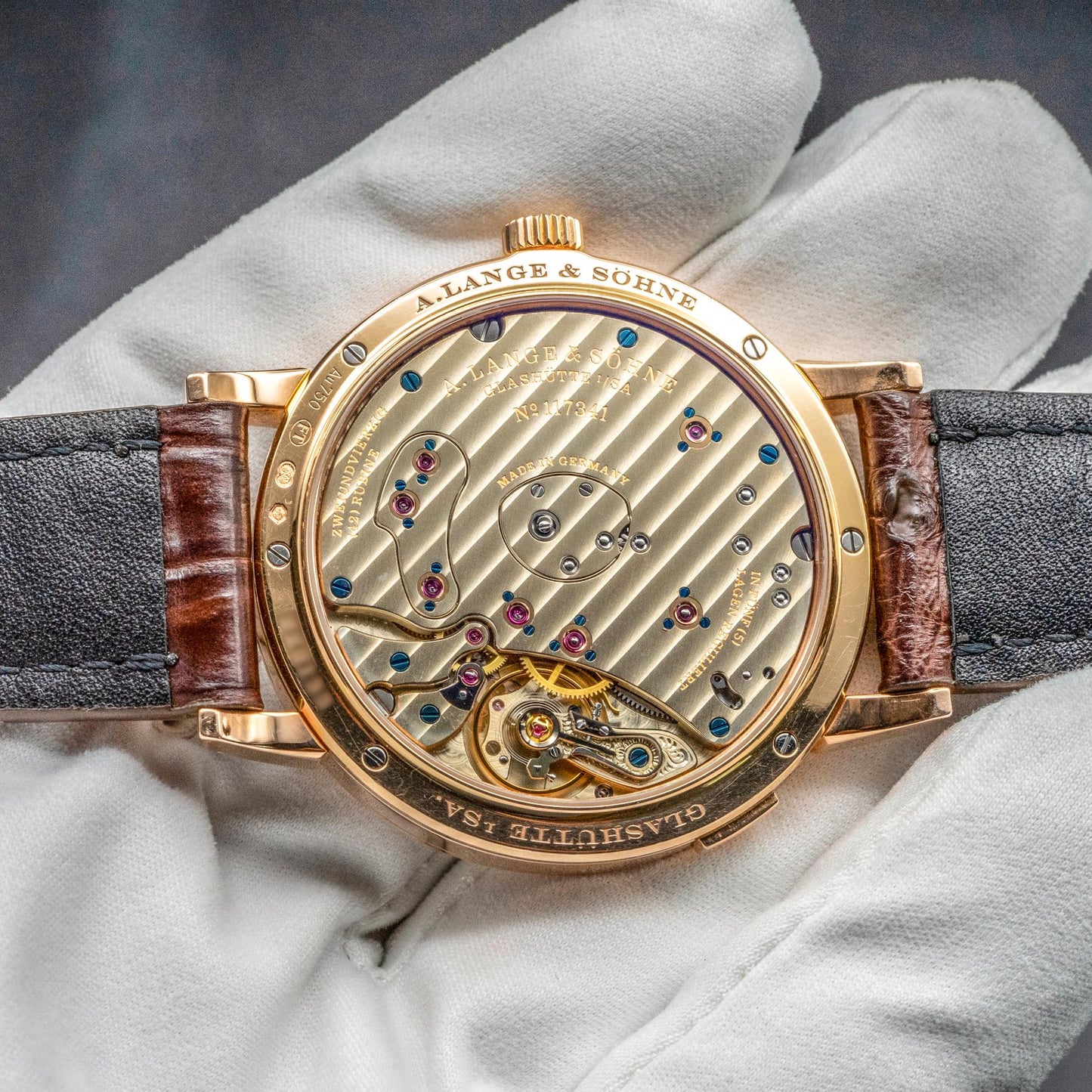 A. Lange & Sohne Grand Lange 1 117.032 Rose Gold