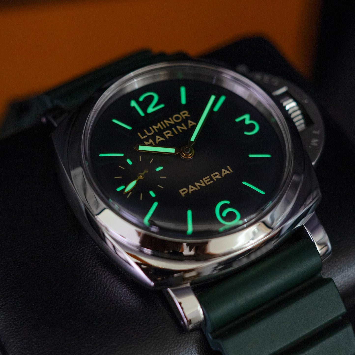 Panerai Luminor Marina 1950 3 Days PAM00422 47mm Steel Black Dial Papers 2014