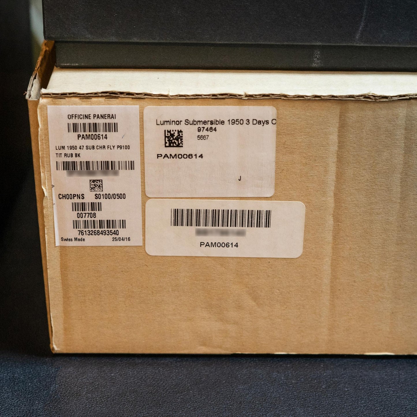 Panerai Luminor Submersible PAM00614 47mm Titanium Chrono Flyback 2016