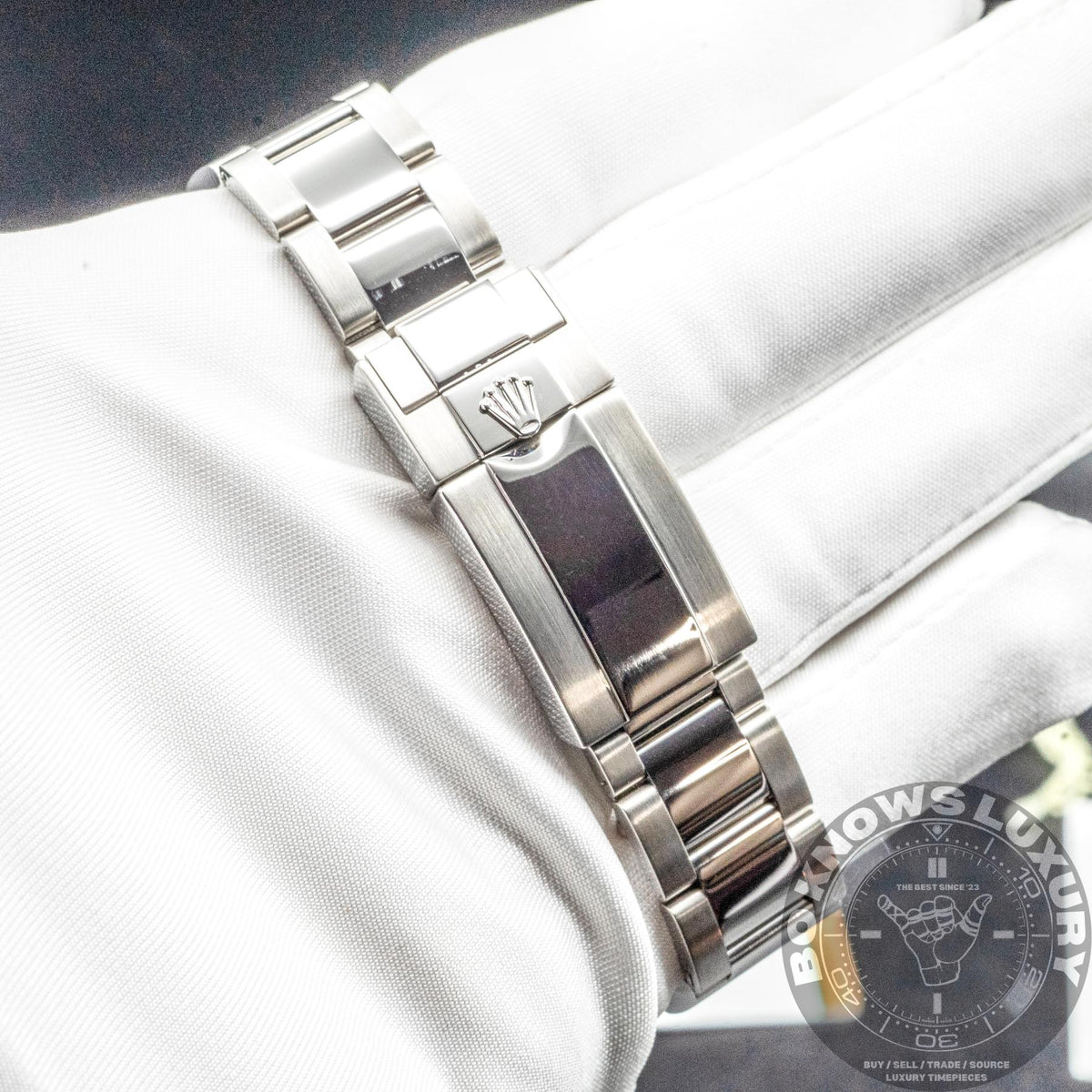 Rolex Yacht-Master 116622 40mm Steel Platinum Bezel Rhodium Dial Papers 2015