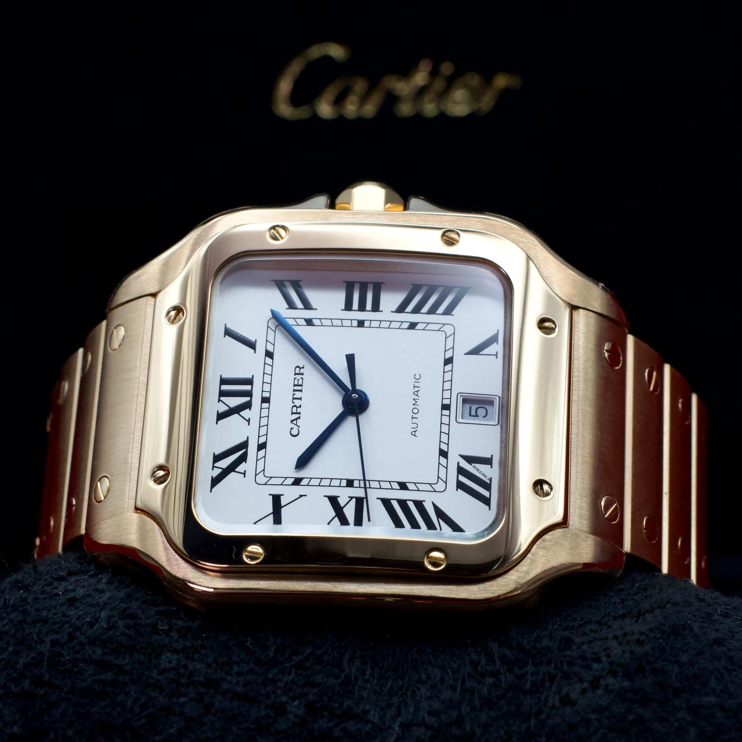 Cartier Santos de Cartier Large WGSA0029 39.8mm Yellow Gold