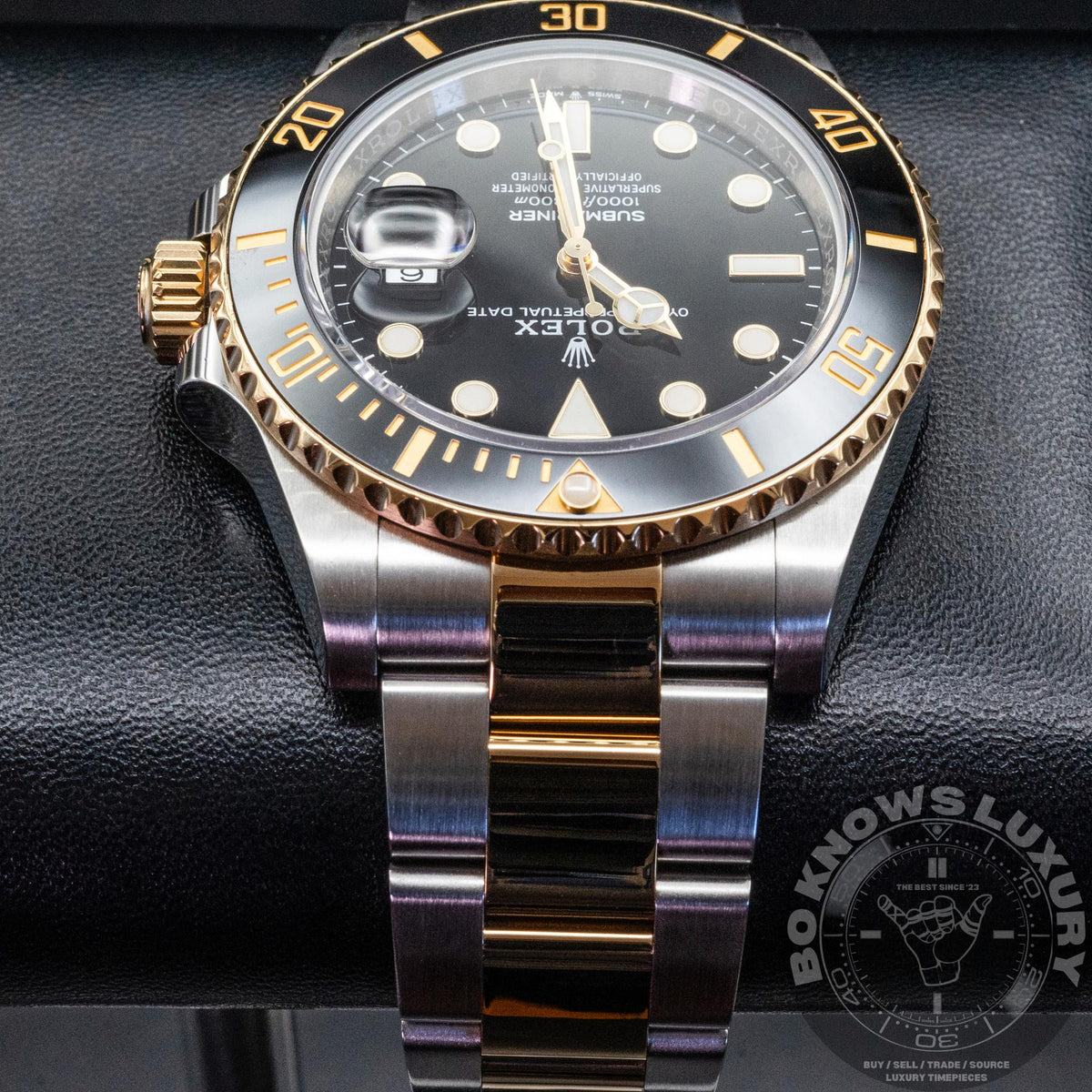 Rolex Submariner Date 126613LN 41mm Two Tone Gold Steel Black Box Papers 2022