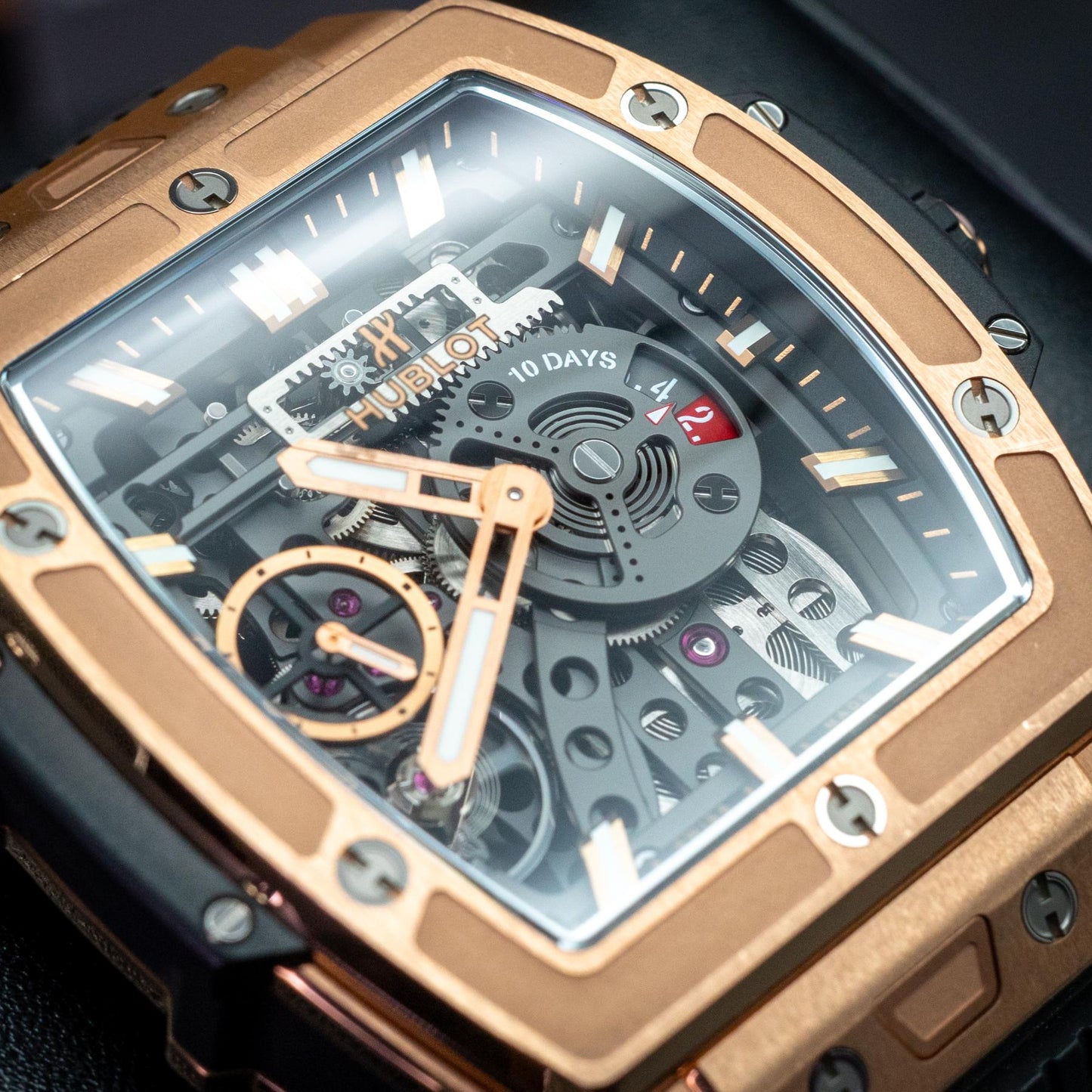 Hublot Spirit of Big Bang Meca-10 King Gold 614.OX.1180.RX 45 Box Papers 2022