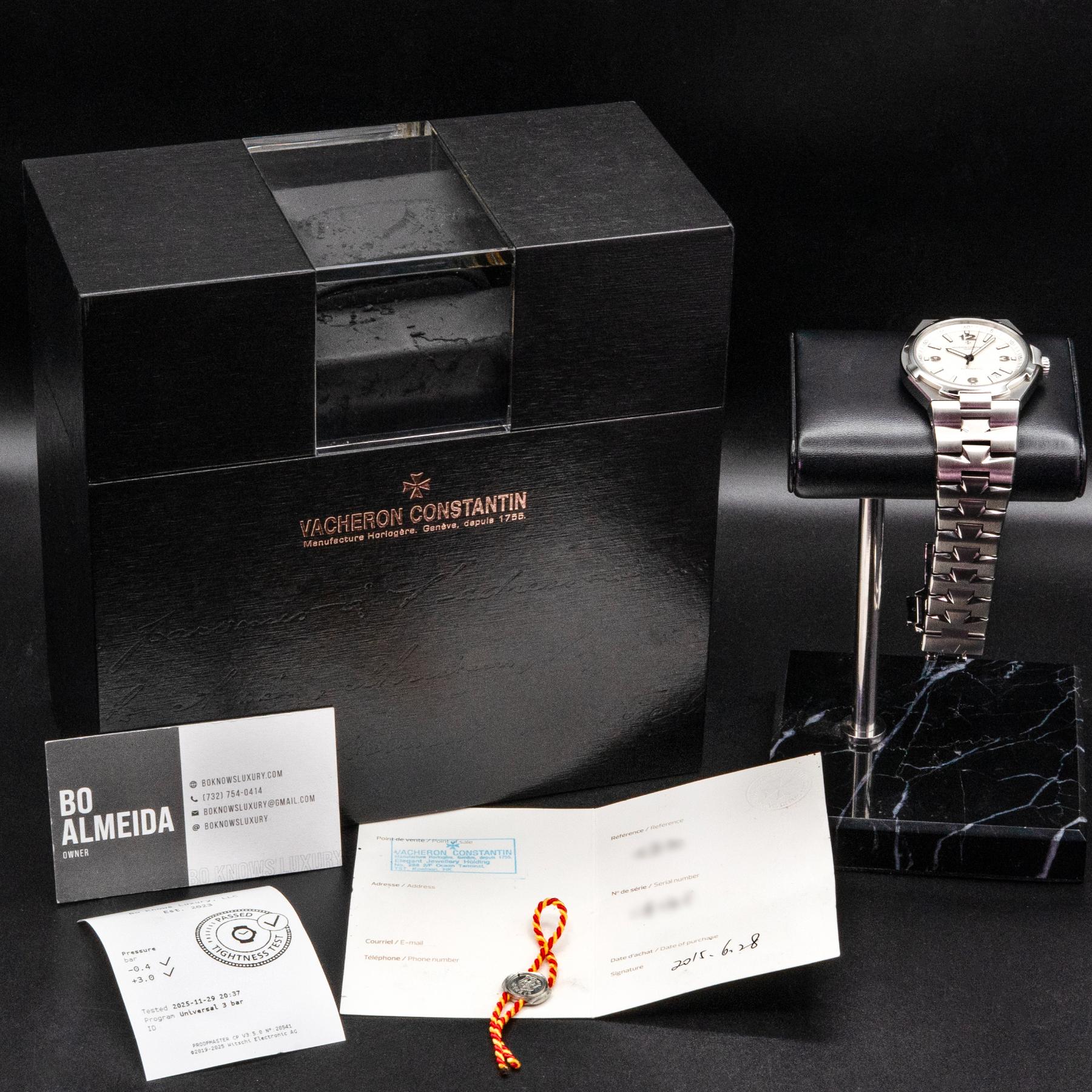 Vacheron Constantin Overseas 47040/B01A-9093 42mm Steel 2015 Full Set