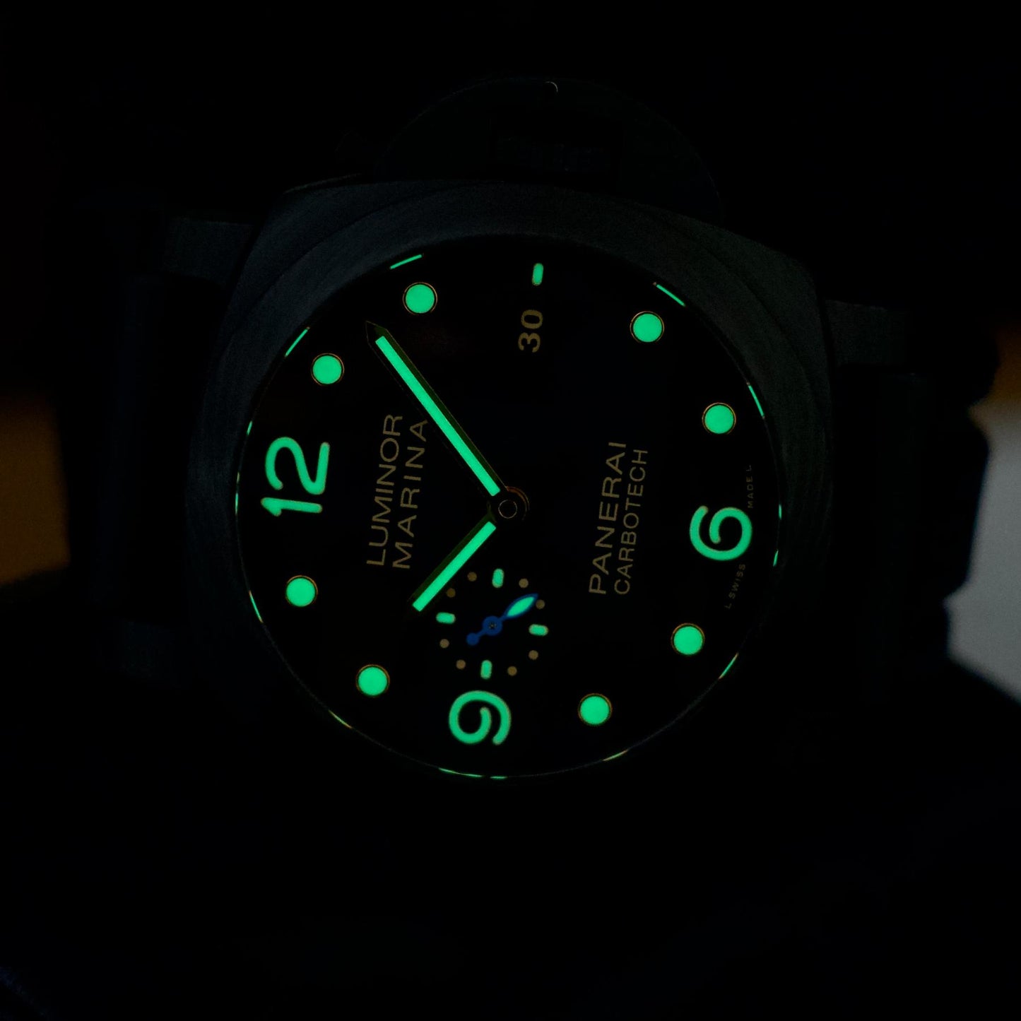 Panerai PAM00661 Luminor Marina 1950 Carbotech 44mm Black Dial Box Papers
