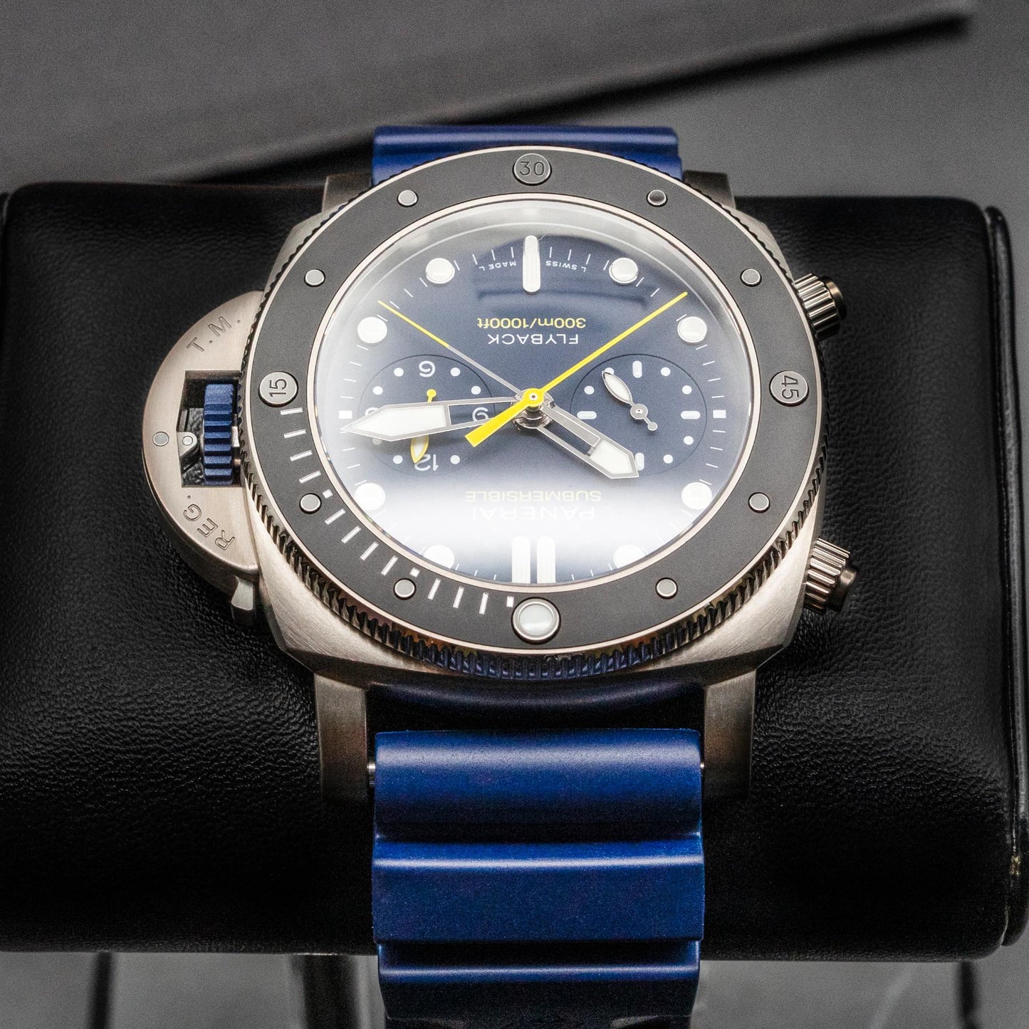 Panerai Submersible Chrono Flyback Mike Horn PAM01291 47mm Titanium Box Papers 2023
