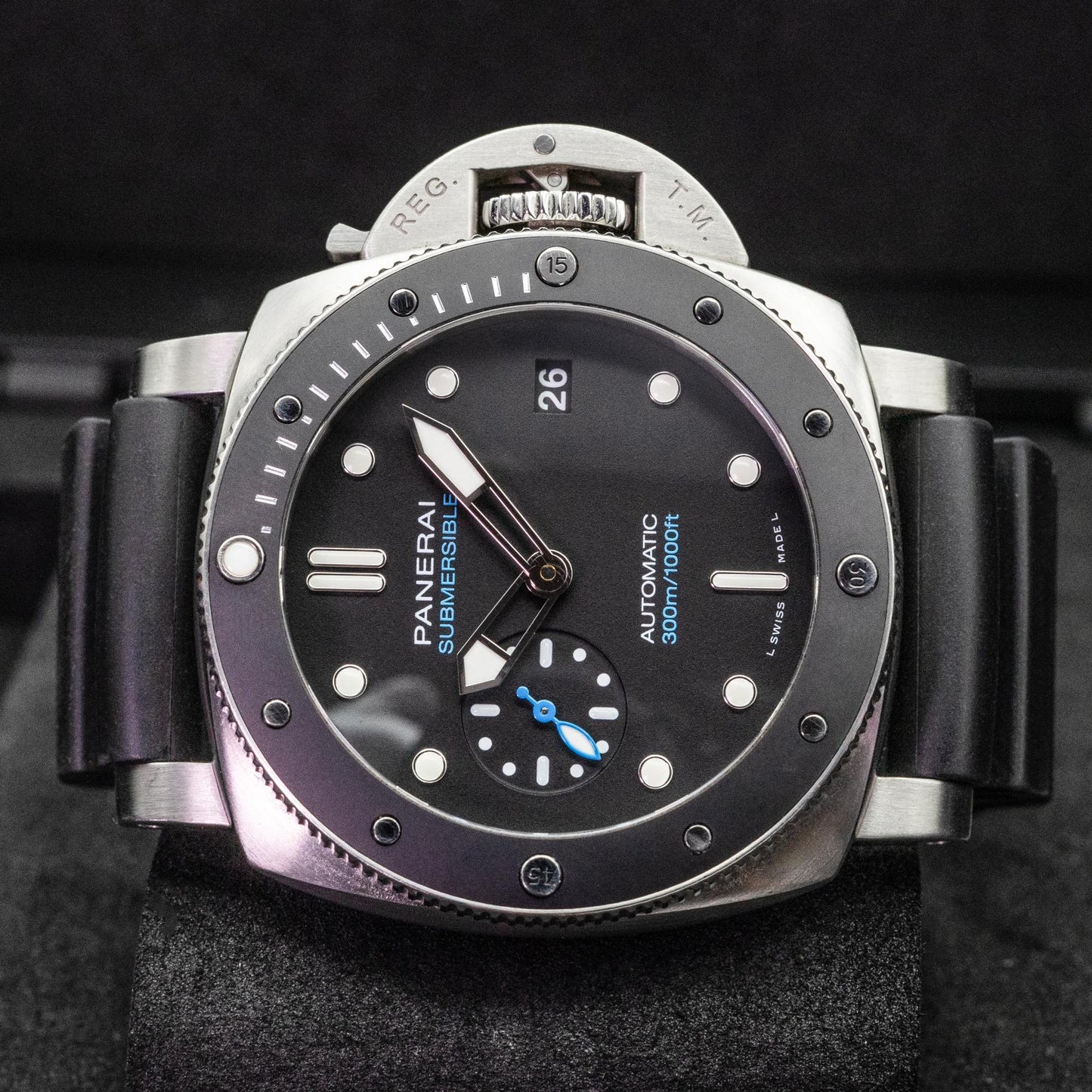 Panerai Luminor Submersible PAM00683 42mm Steel Black Box Papers 2022