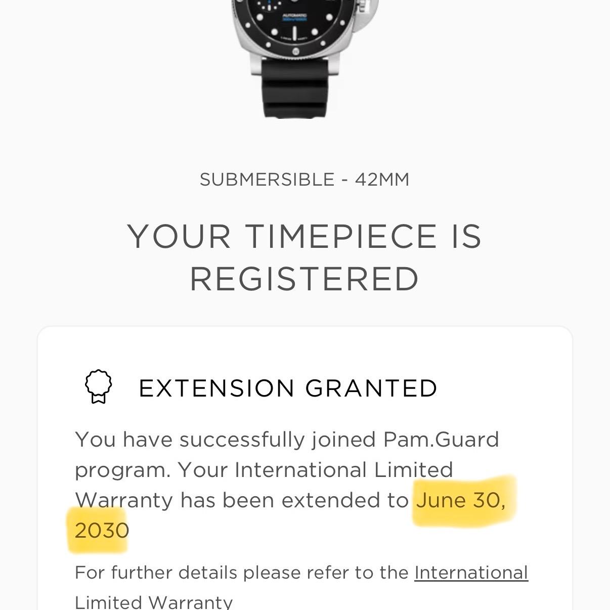 Panerai Luminor Submersible PAM00683 42mm Steel Black Box Papers 2022