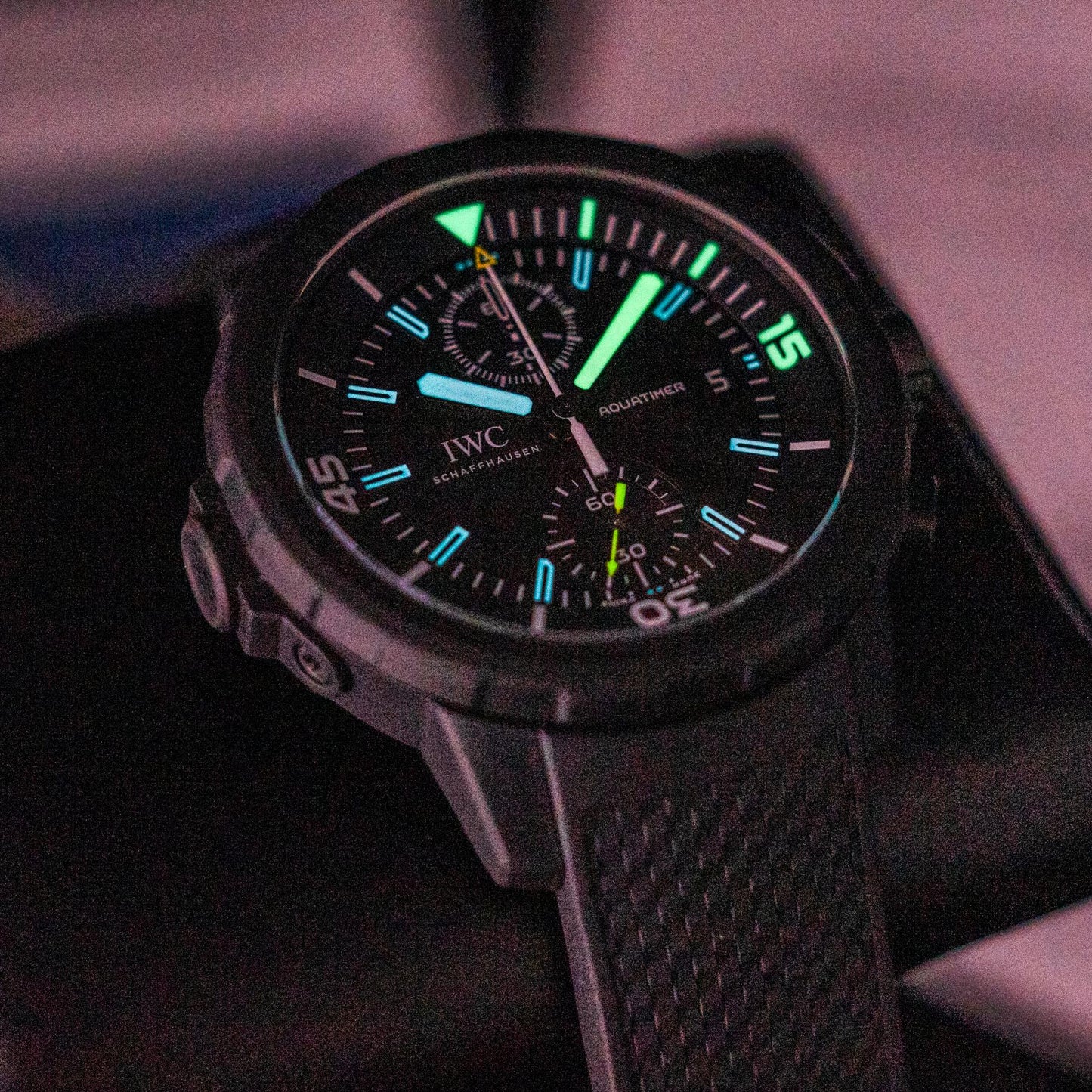 IWC Aquatimer Chronograph Galapagos Islands IW379502 Lumes
