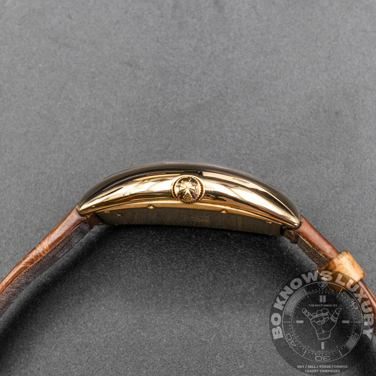 Vacheron Constantin Egerie 25040/000J 27.5mm 18K Yellow Gold Quartz Box Papers
