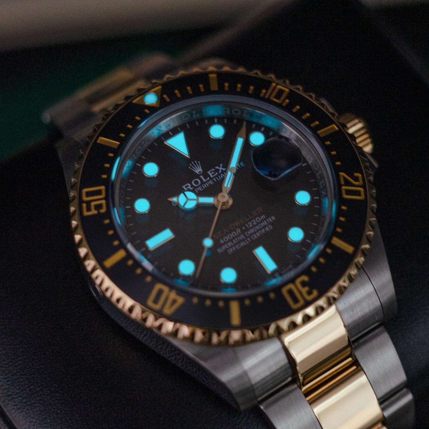 Rolex Sea-Dweller 126603 43mm Two-Tone Yellow Gold Black Dial Box Papers 2021