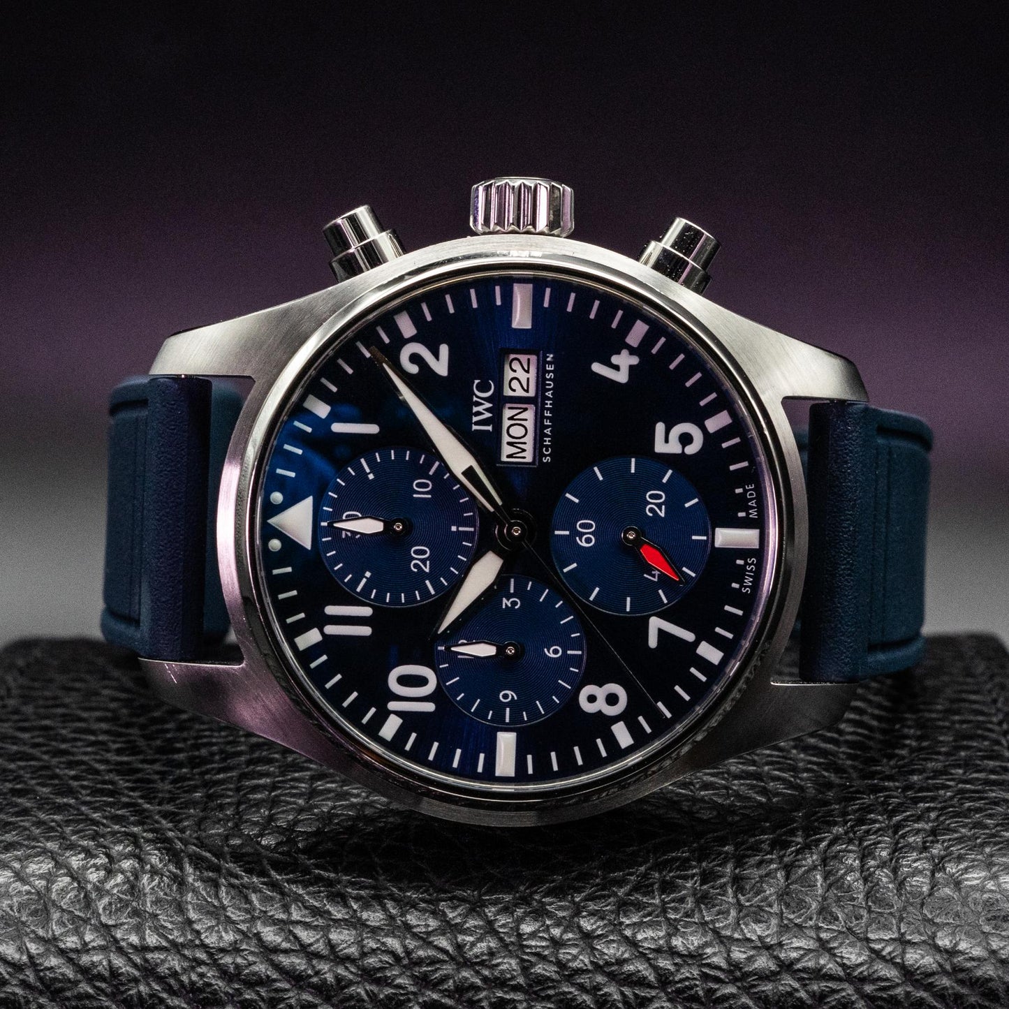 IWC Pilot's Watch Chronograph 41 IW388101 Steel Blue Dial 2022 Travel Box