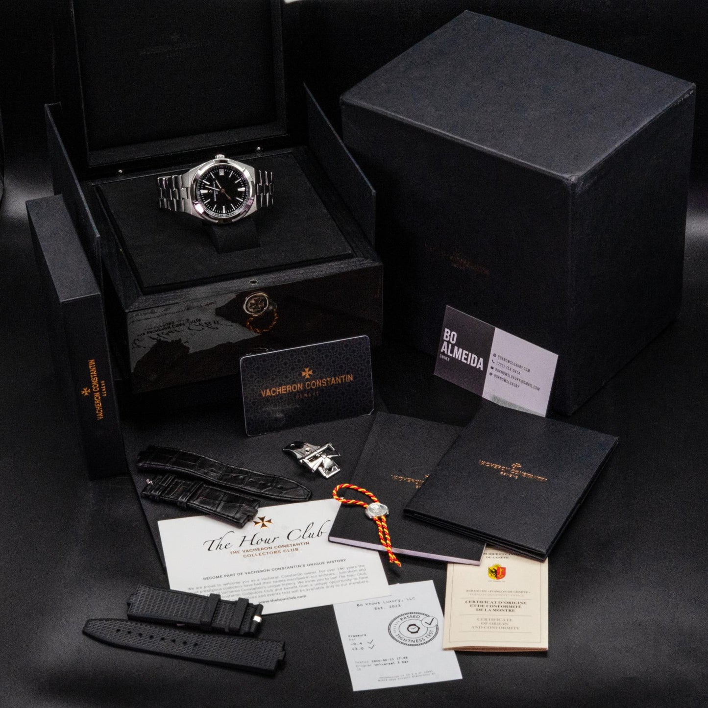 Vacheron Constantin Overseas 4500V/110A-B483 41mm Black Dial Box Papers 2021