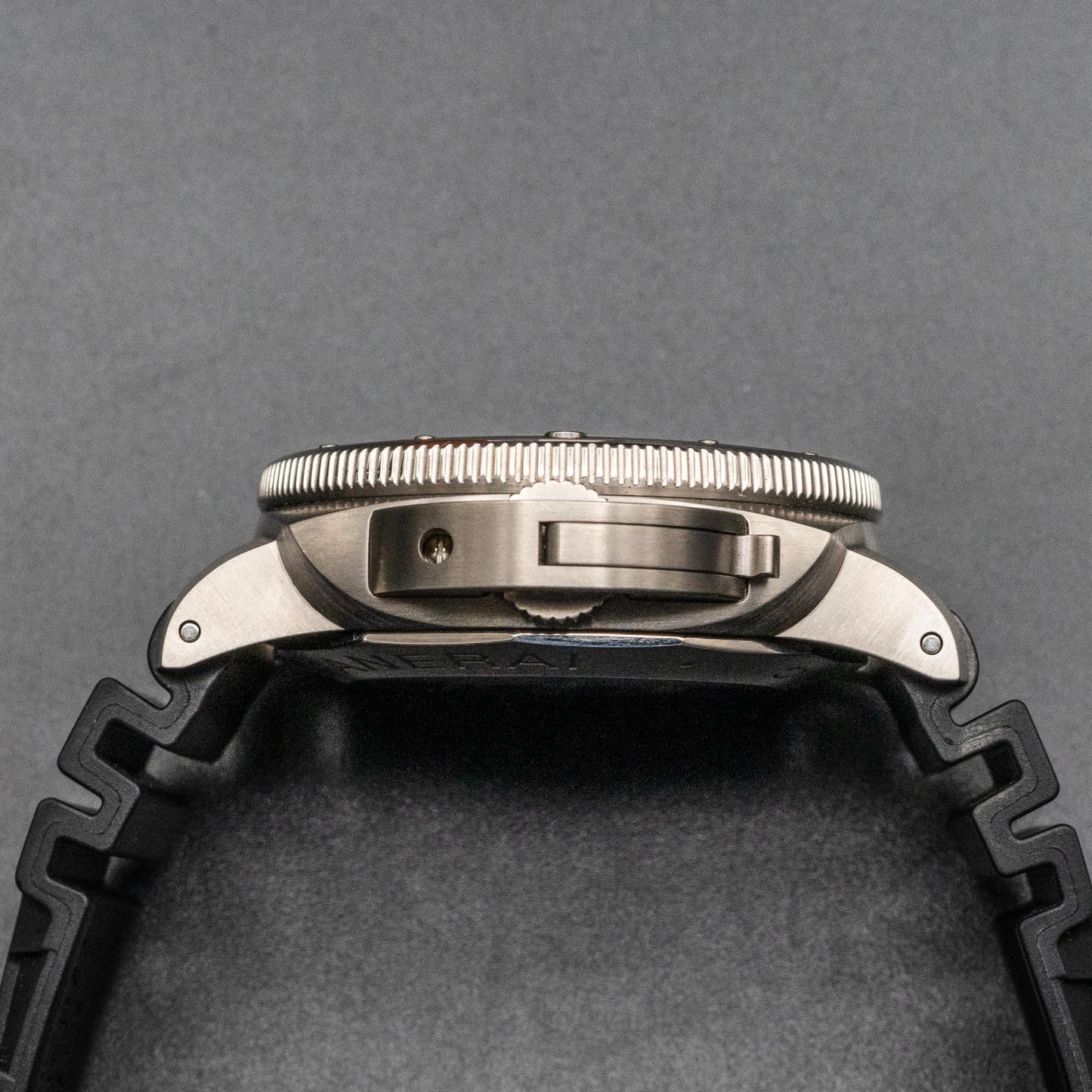 Panerai Luminor Submersible PAM00389 47mm Titanium Black Dial Box Papers 2015