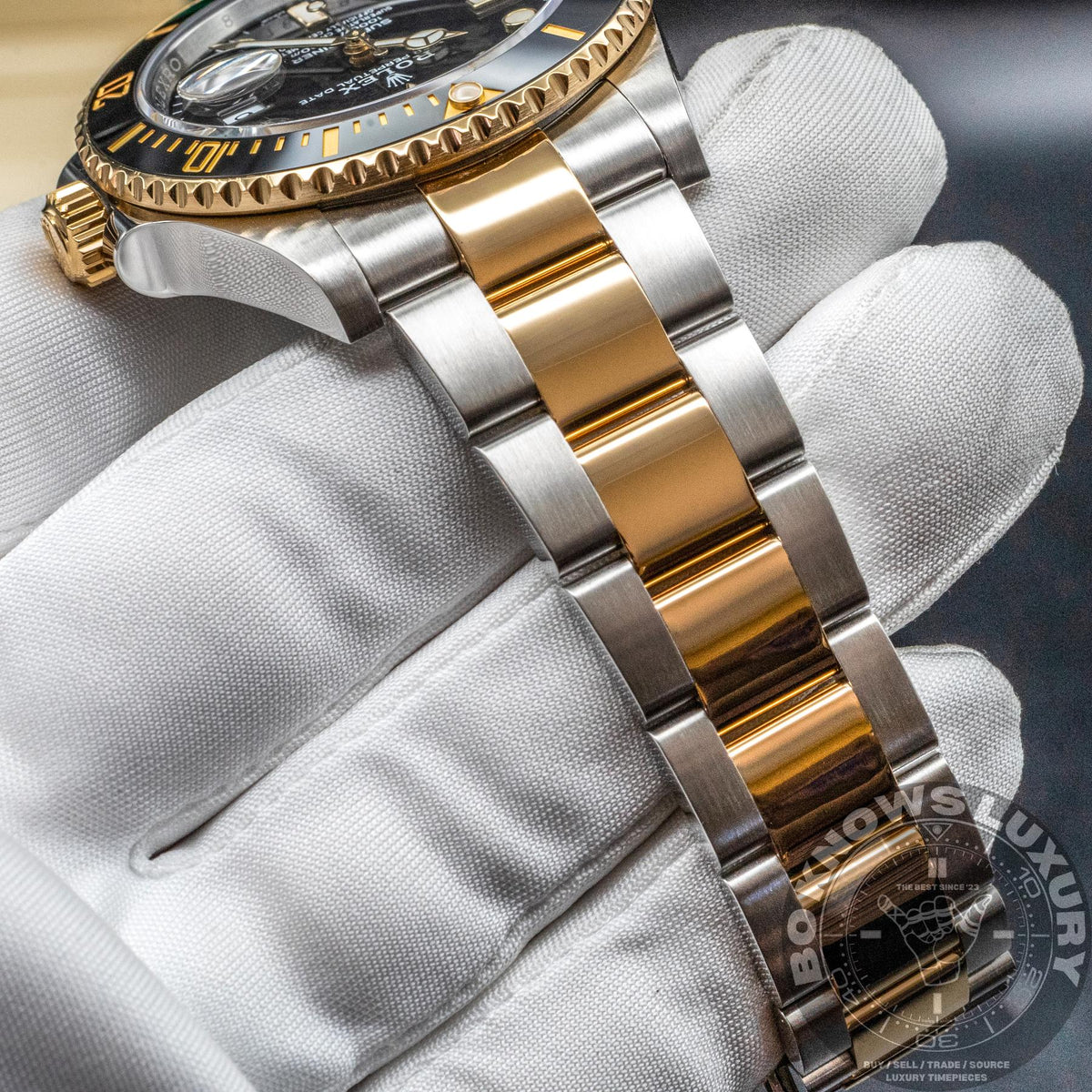 Rolex Submariner Date 126613LN 41mm Two Tone Gold Steel Black Box Papers 2022